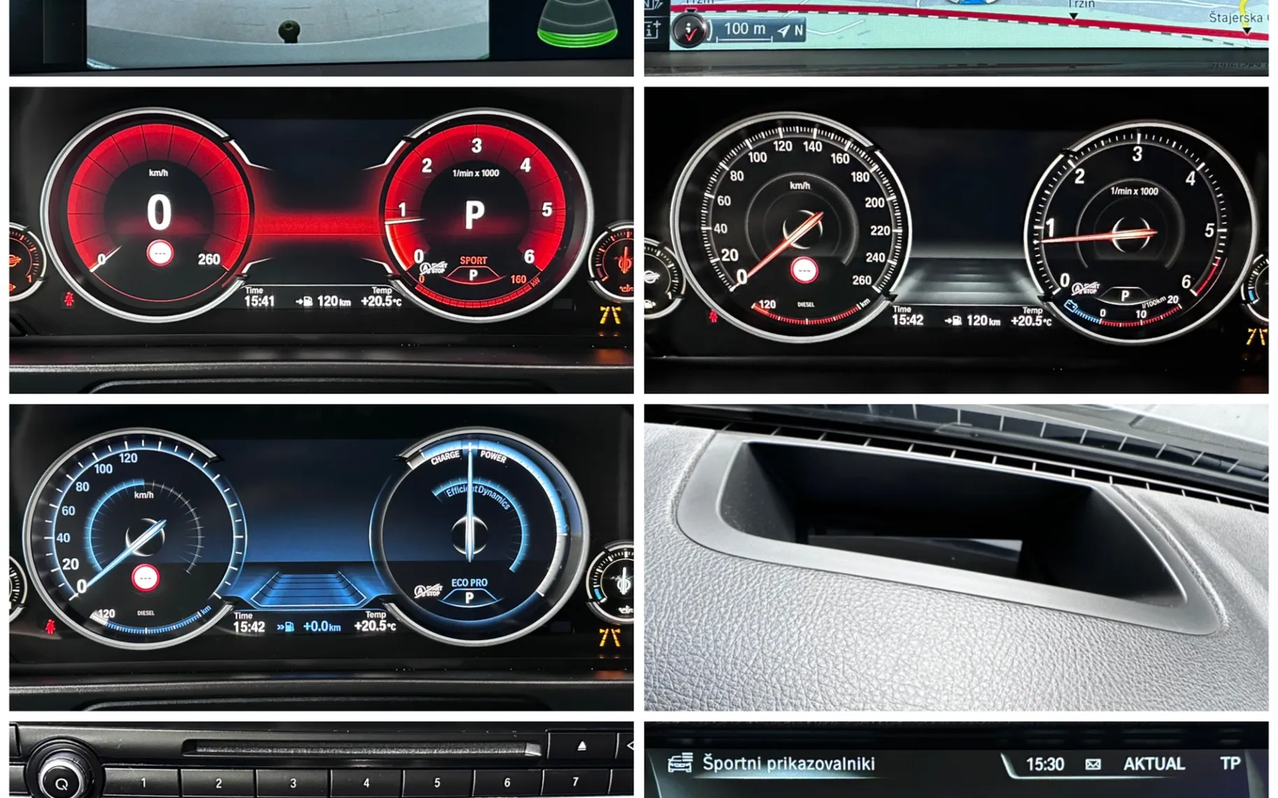 Notranja slika - BMW serija 5 Touring: - 2.0 D touring Avt.-PANO-VIRTUAL- SOFT CLOSE-MAX - 10