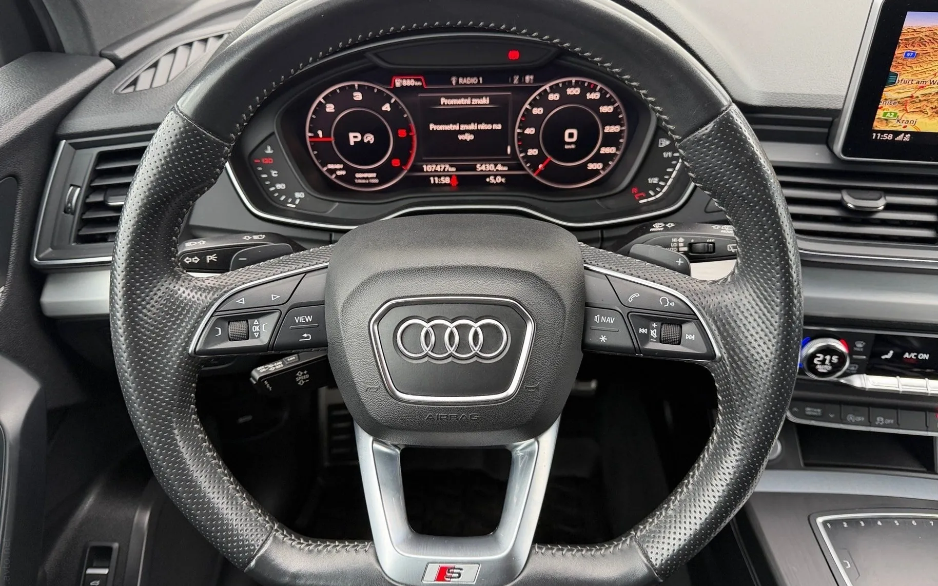 Notranja slika - Audi Q5 - Quattro 40 TDI S-Line S tronic-LED-PDC-Kamera-Na.. - 8