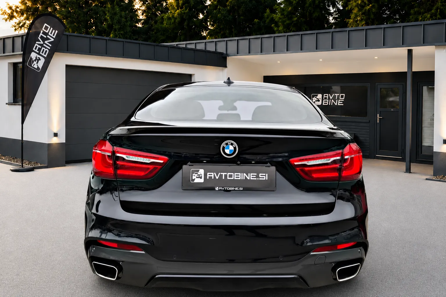 Zunanja slika - BMW serija X6: - XDRIVE 4.0D•M PAKET•HEAD UP•ŠIBEDAH•360•ACC•NAVI - 5