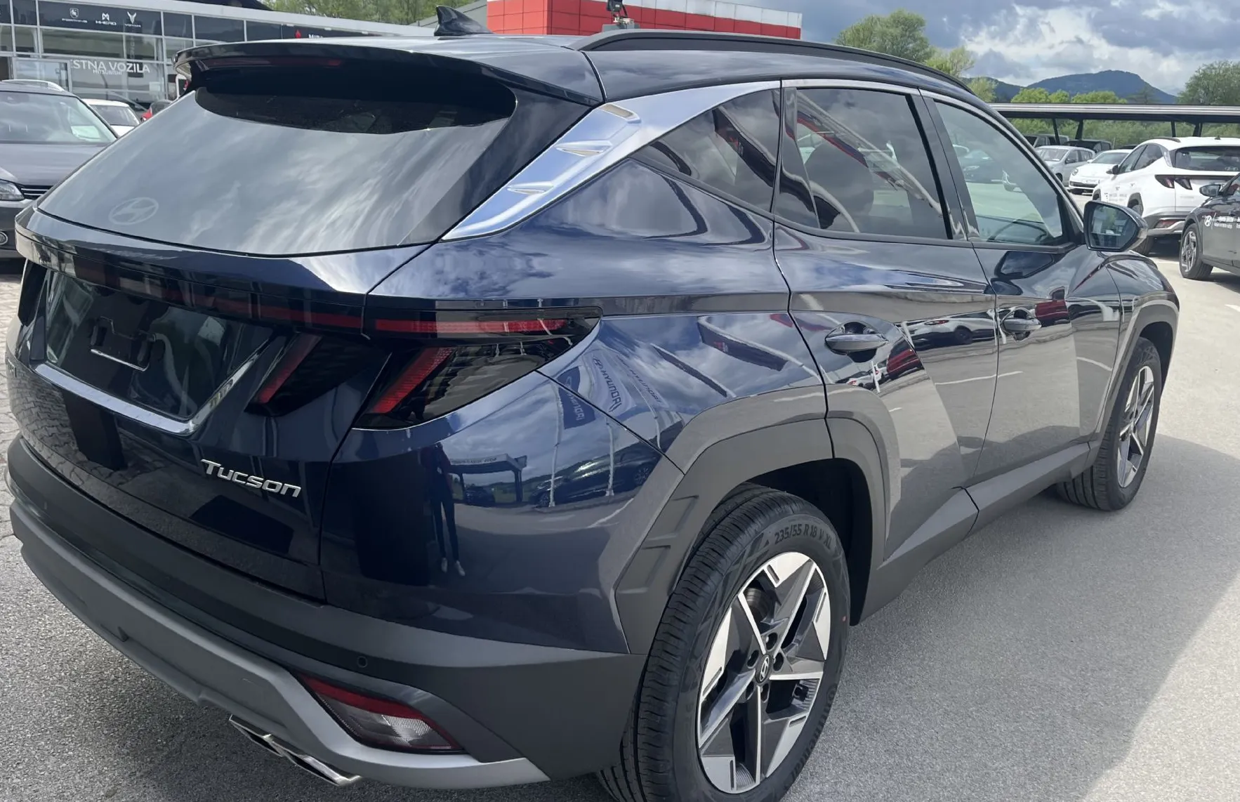 Zunanja slika - Hyundai Tucson - 1.6T T-GDI 150 STYLE. 18 col. WINTER. LED. RADAR - 7
