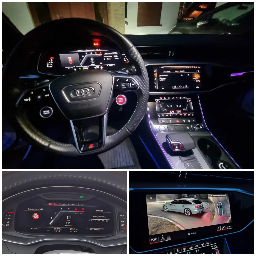 Notranja slika - Audi A6 - Avant 50 TDI quattro Tiptronic - 4