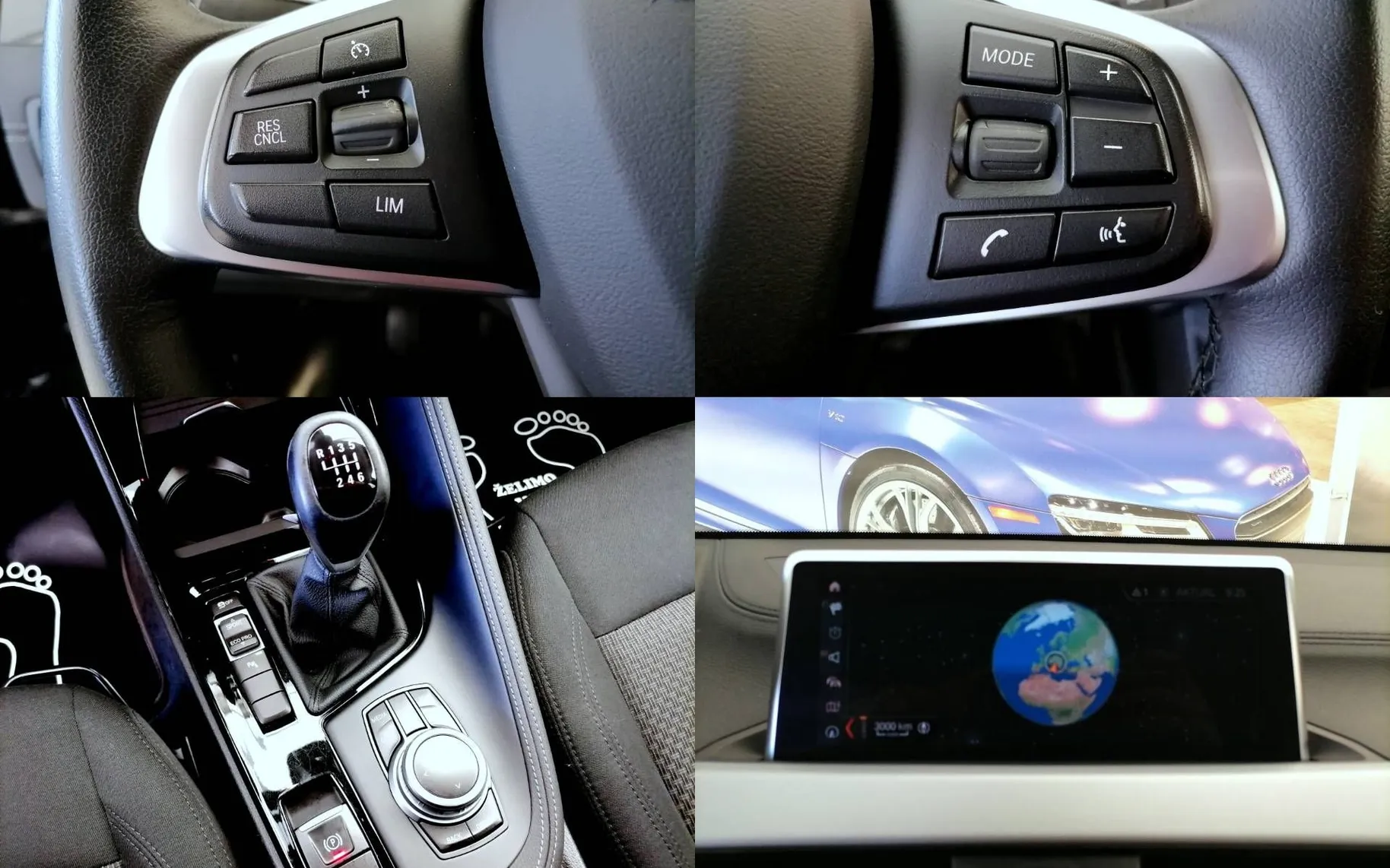Notranja slika - BMW serija X2: - sDrive16d FULL LED 2XPDC ALU 1.LASTNIK-TOP - 9