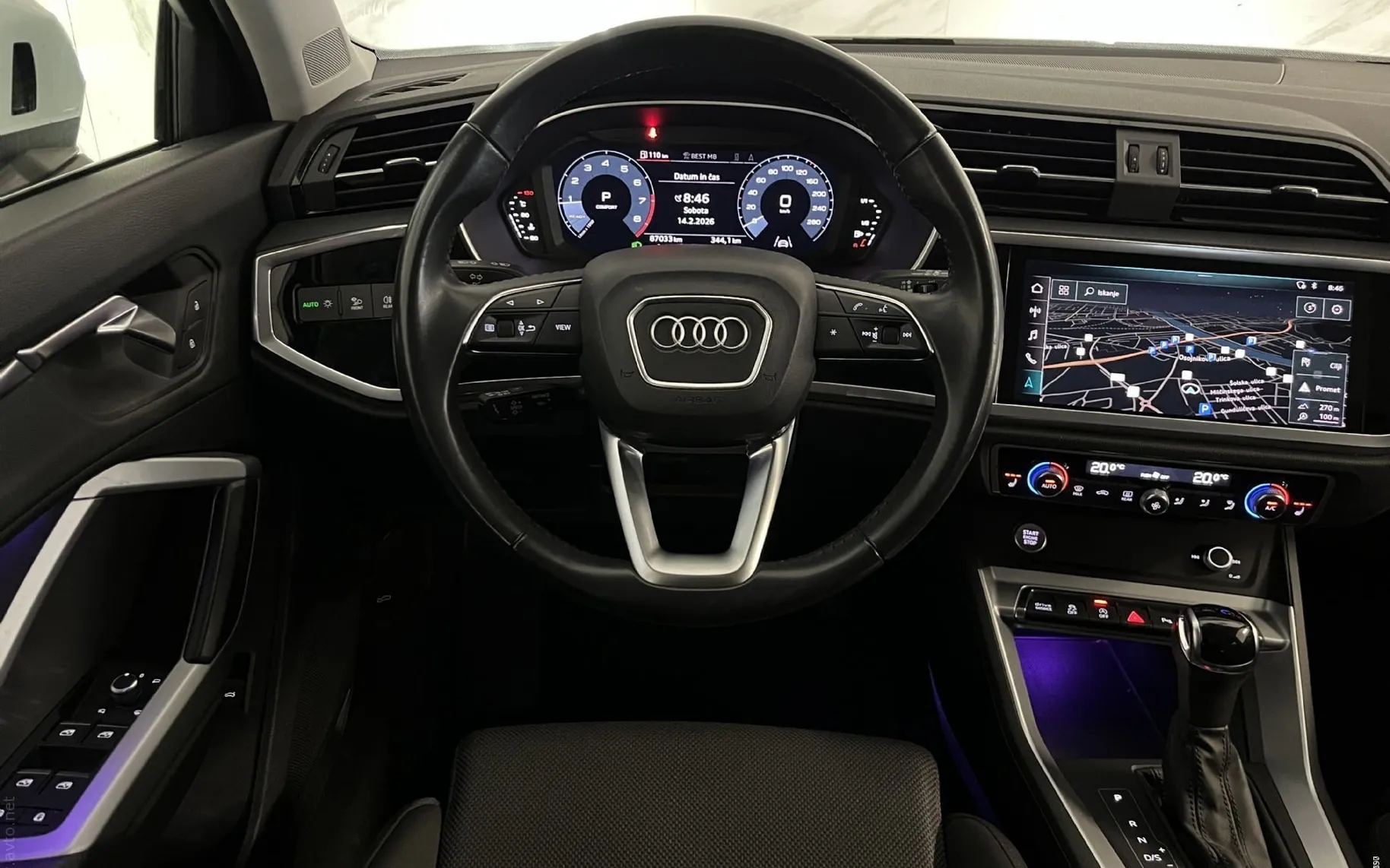 Notranja slika - Audi Q3 Sportback - 45TFSI|S-Line|Q|ACC|Kamera|Virtual|MrtviKot|Gret.. - 9