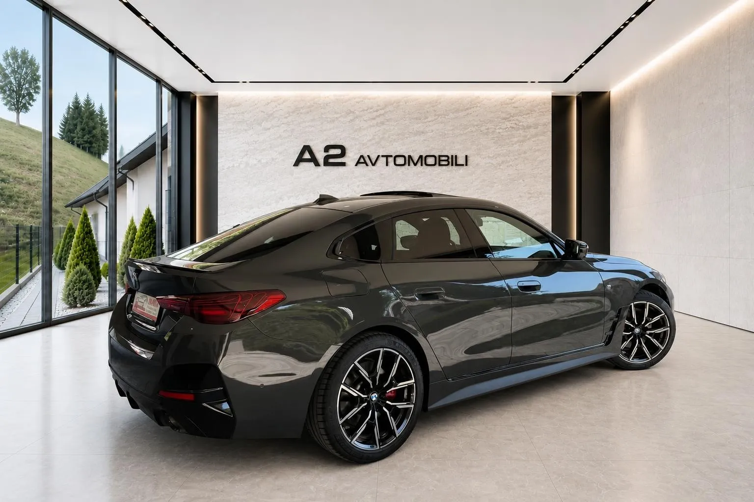 Notranja slika - BMW serija 4 Gran Coupe: - 420xd M-PRO -LASER-HEAD UP-KEY LESS-ACC- - 7