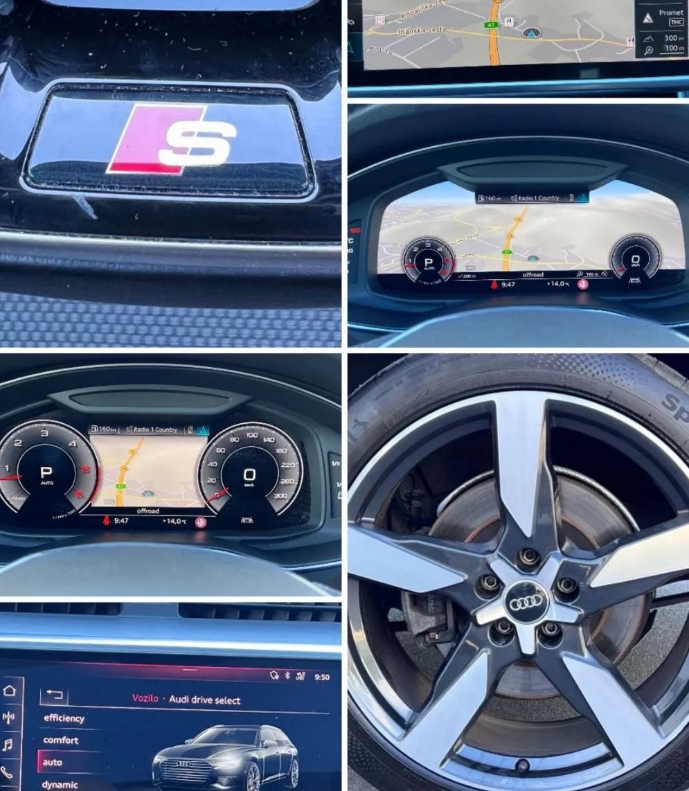 Zunanja slika - Audi A6 - Avant 50 TDI+S-LINE+FULL LED+ PANORAMA+ACC+F1... - 19