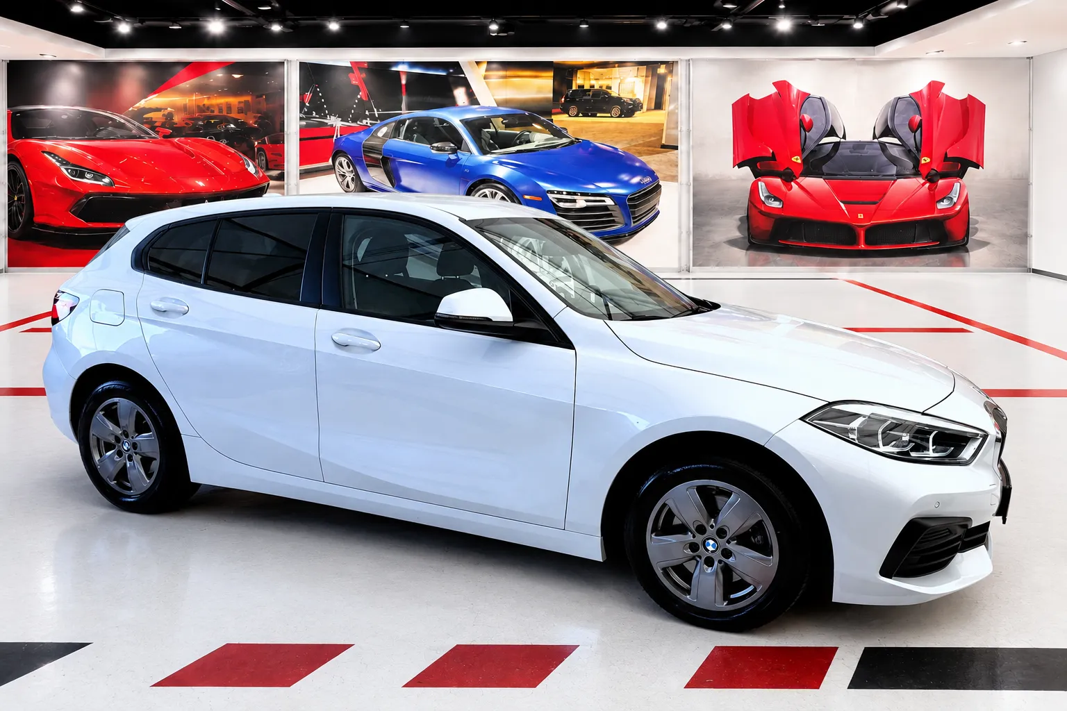 Zunanja slika - BMW serija 1: - 116i  FULL LED VIRTUAL PDC ALU PERLA BELA KOT-NOV - 3