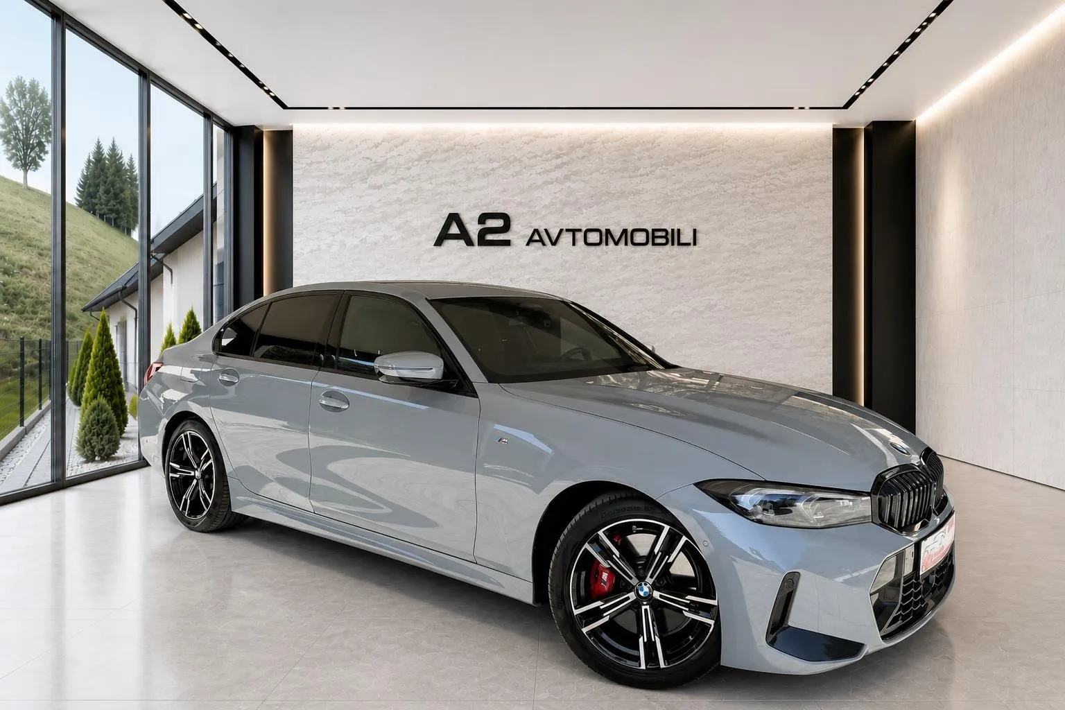 Zunanja slika - BMW serija 3: - 320d xD M PRO PAKET-HEAD UP-KAMERA360-NAVI-ACC- - 2
