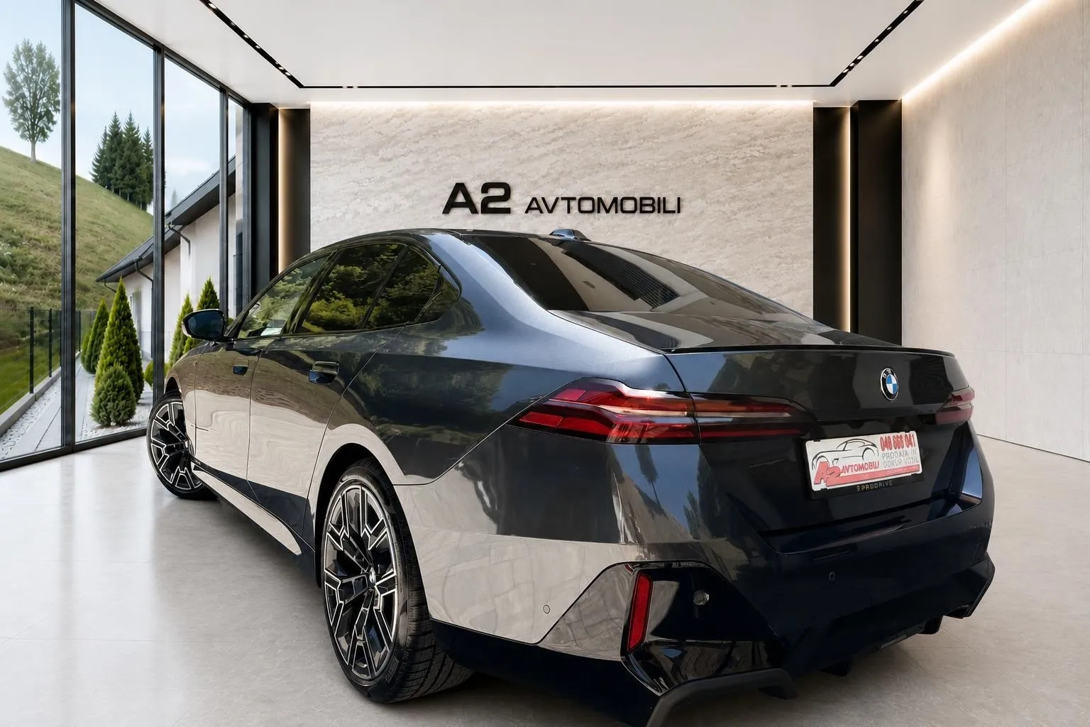 Notranja slika - BMW serija 5: - 540d xDrive Avt.-M-sport-PRO -PANORAMA-BOWERS-HLAJ - 7
