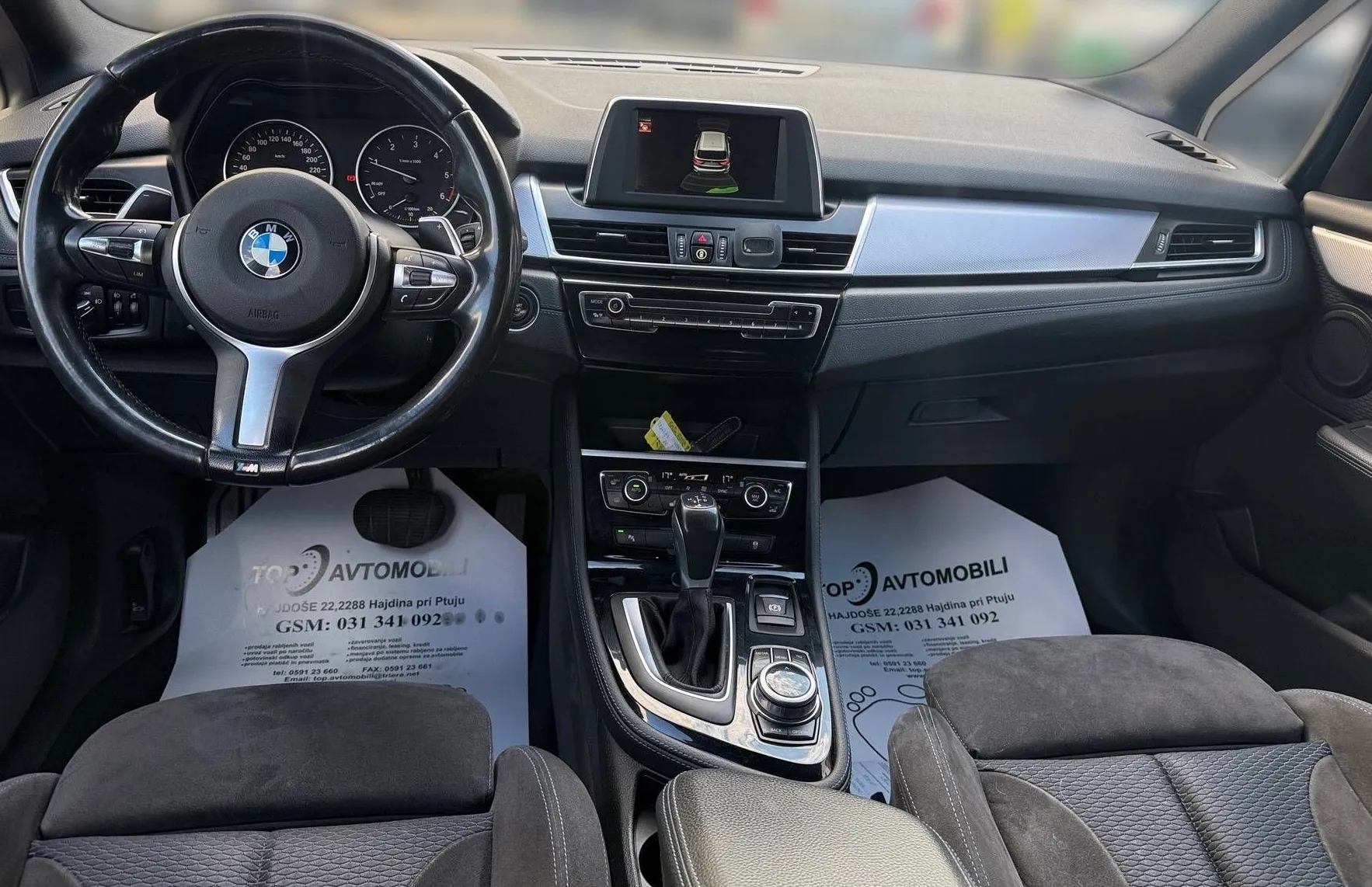 Zunanja slika - BMW Serija 2 - Gran Tourer: 220d M SPORT PAKET LED PDC NAVI TEMPOMAT GR - 19