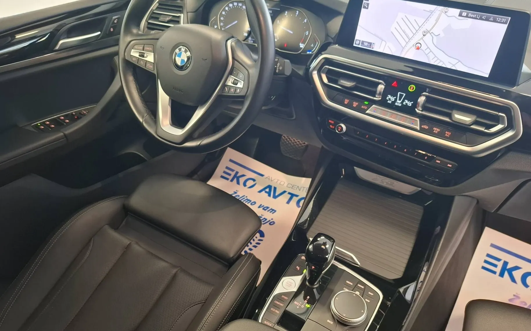 Notranja slika - BMW serija X3: - sDrive18d Avt. 150KM-LED-VELIKA NAVI-KAMERA-USNJE- - 9
