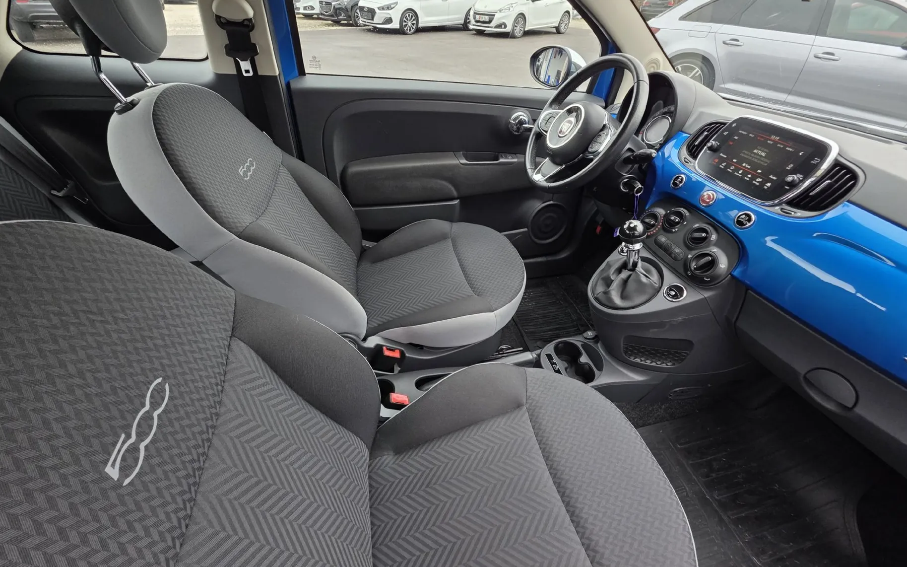 Zunanja slika - Fiat 500 - 1.2 LOUNGE ALU PLATIŠČA-KLIMA-ZASLON-KOT NOV - 10