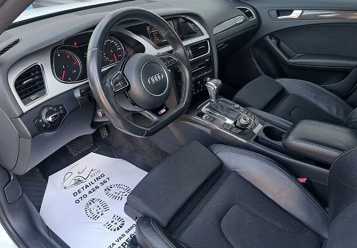 Zunanja slika - Audi A4 - 2.0 TDI-AUT+VELIKI SERVIS-S LINE-PERLA BEL+19COL - 6