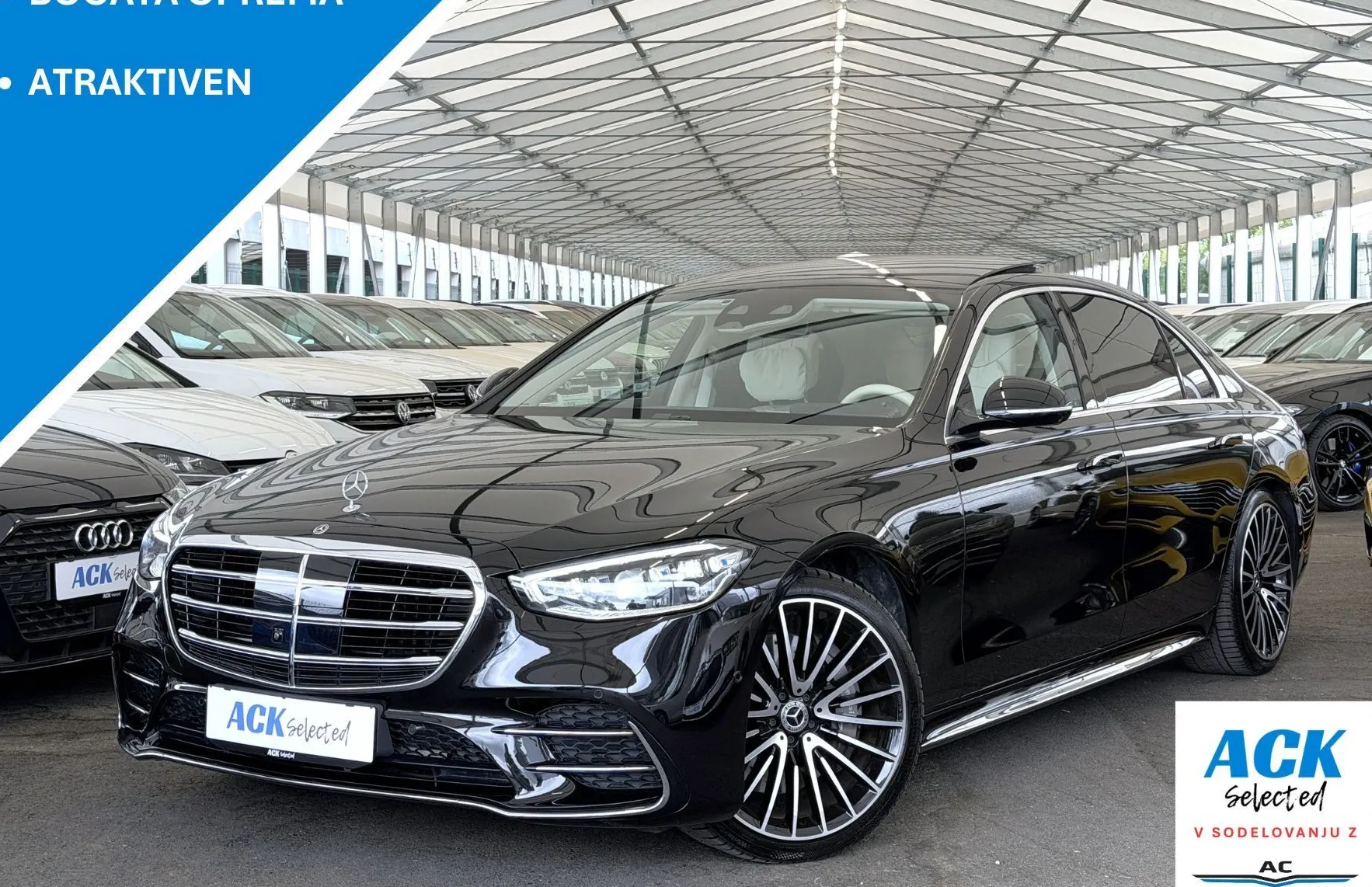 Zunanja slika - Mercedes-Benz S-Razred - S 450 d 4MATIC AMG Line Avt. - 1