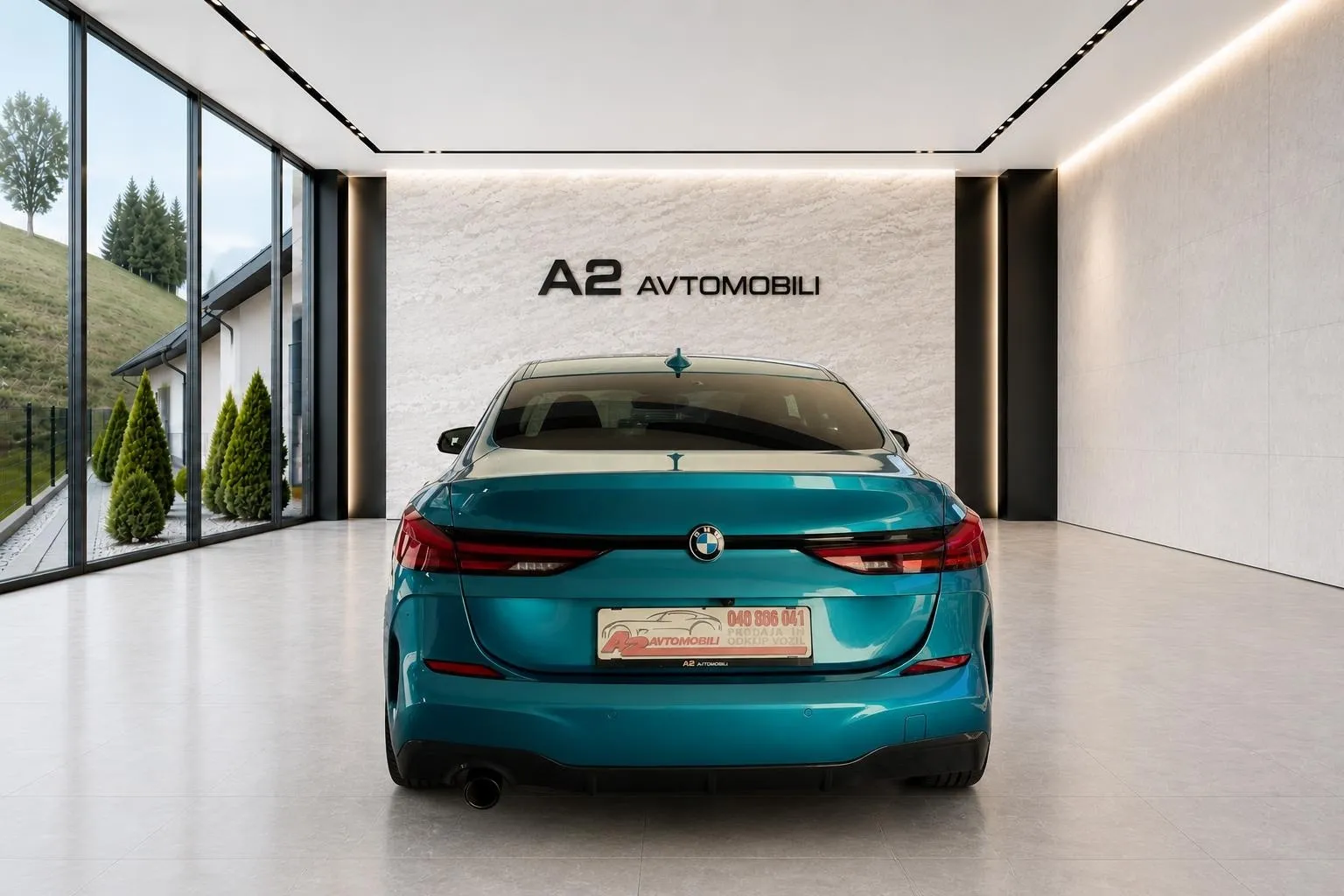 Zunanja slika - BMW serija 2 Gran Coupe: - 218i aut M sport- PERFORMANCE SEDEŽI-HEAD UP-KAM- - 5