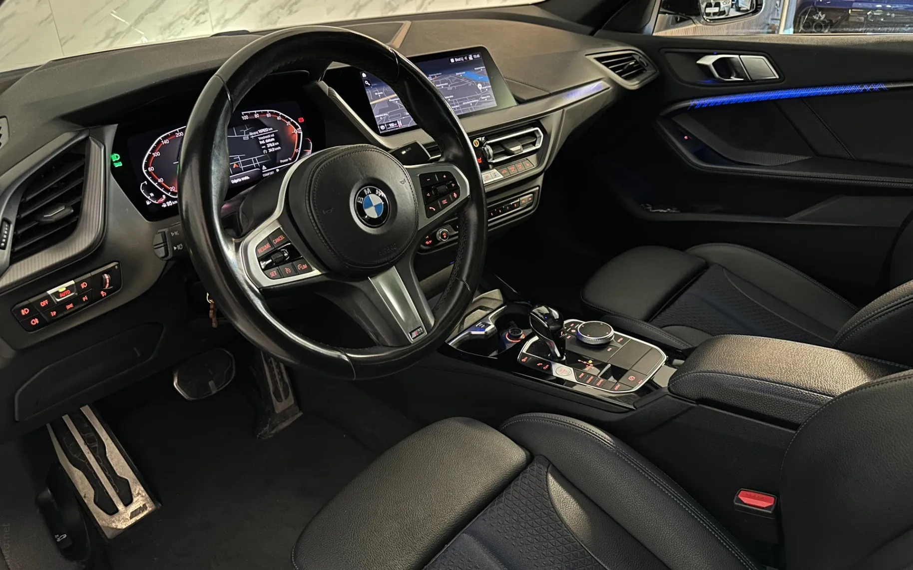 Notranja slika - BMW serija 2 Gran Coupe: - 218i |M|Laser|Pano|HUD|Temp.|Gretje|AmbientL|PDC| - 7