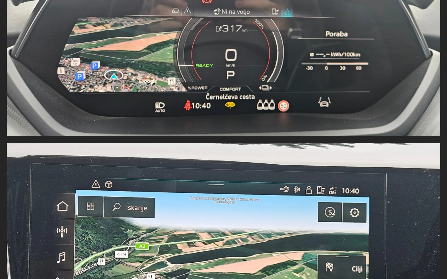 Zunanja slika - Audi e-tron GT - RS quattro 440kW  Masaža. B O. Matrix - 9