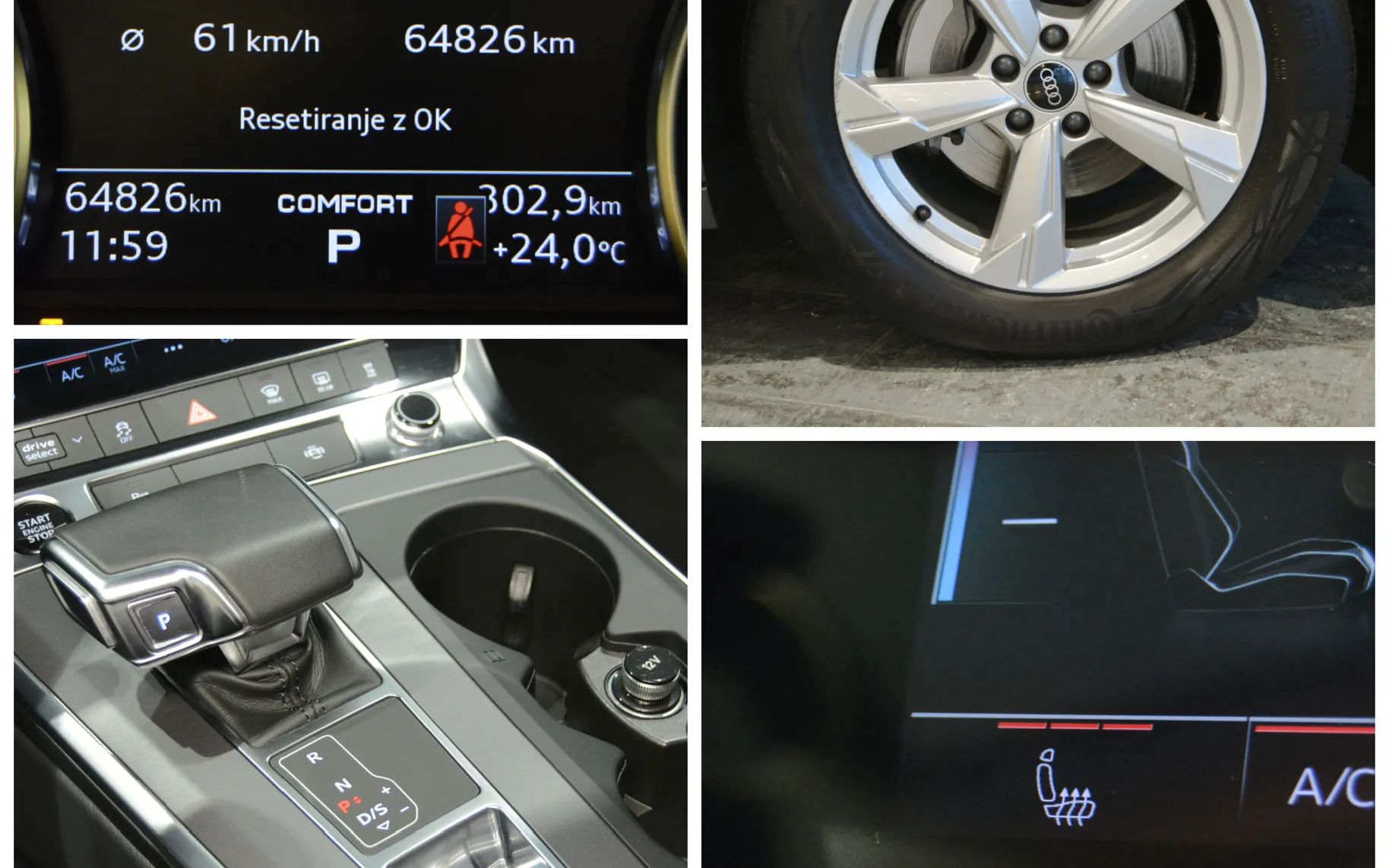 Slika poškodbe - Audi A6 - Allroad 40TDI quattro Stronic ACC-ZRAČ.VZMETENJE-KLJUKA - 27