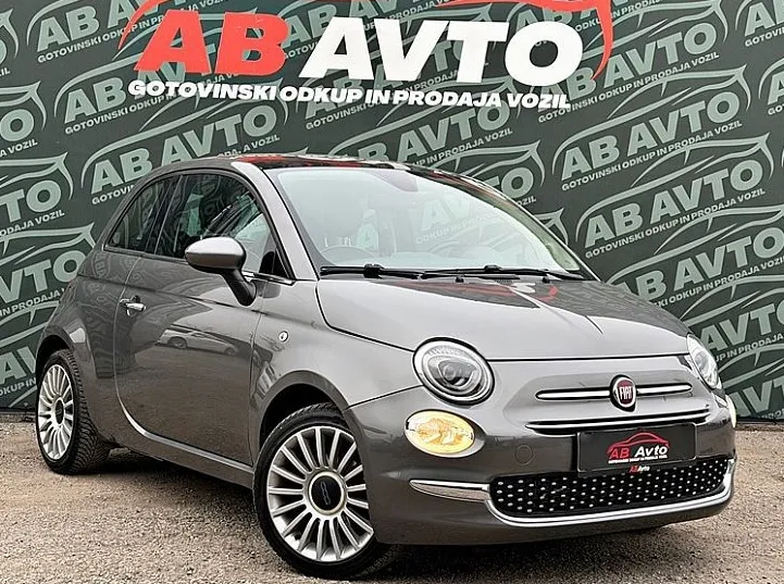 Zunanja slika - Fiat 500 - 0.9 8V TURBO+77KW+6PRESTAV+LED+ALU+DAB+BREZ POLOGA - 1