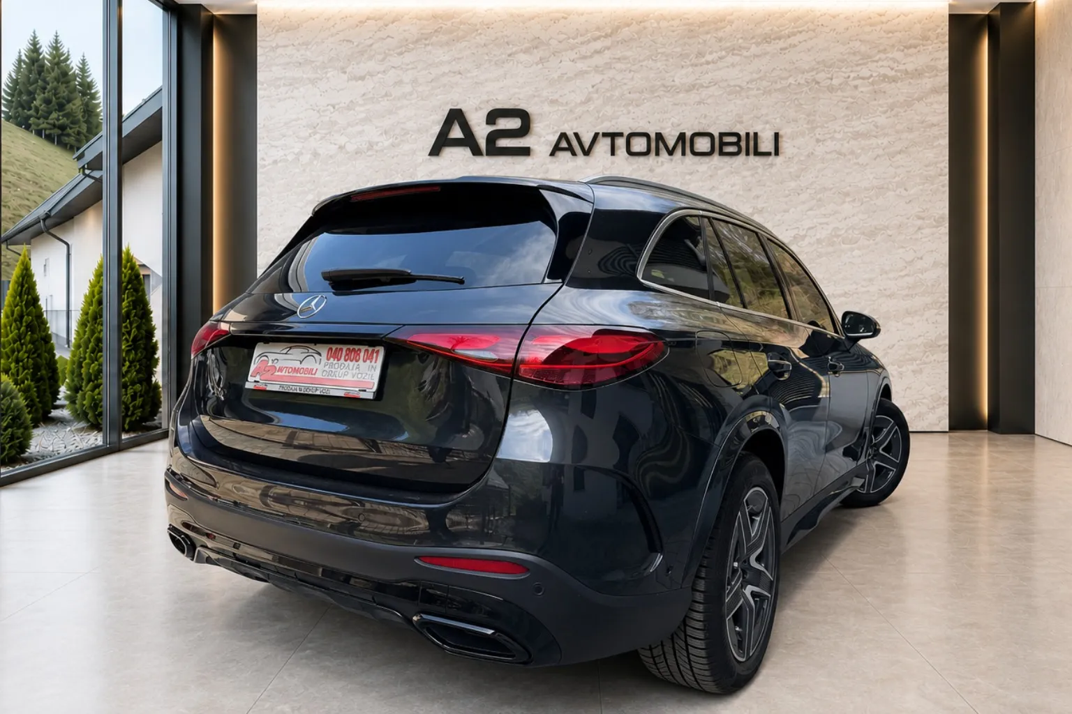 Zunanja slika - Mercedes-Benz GLC-Razred - GLC 300 d 4MATIC AMG-KLJUKA-KAMERA-ACC-LED-NAVI- - 2