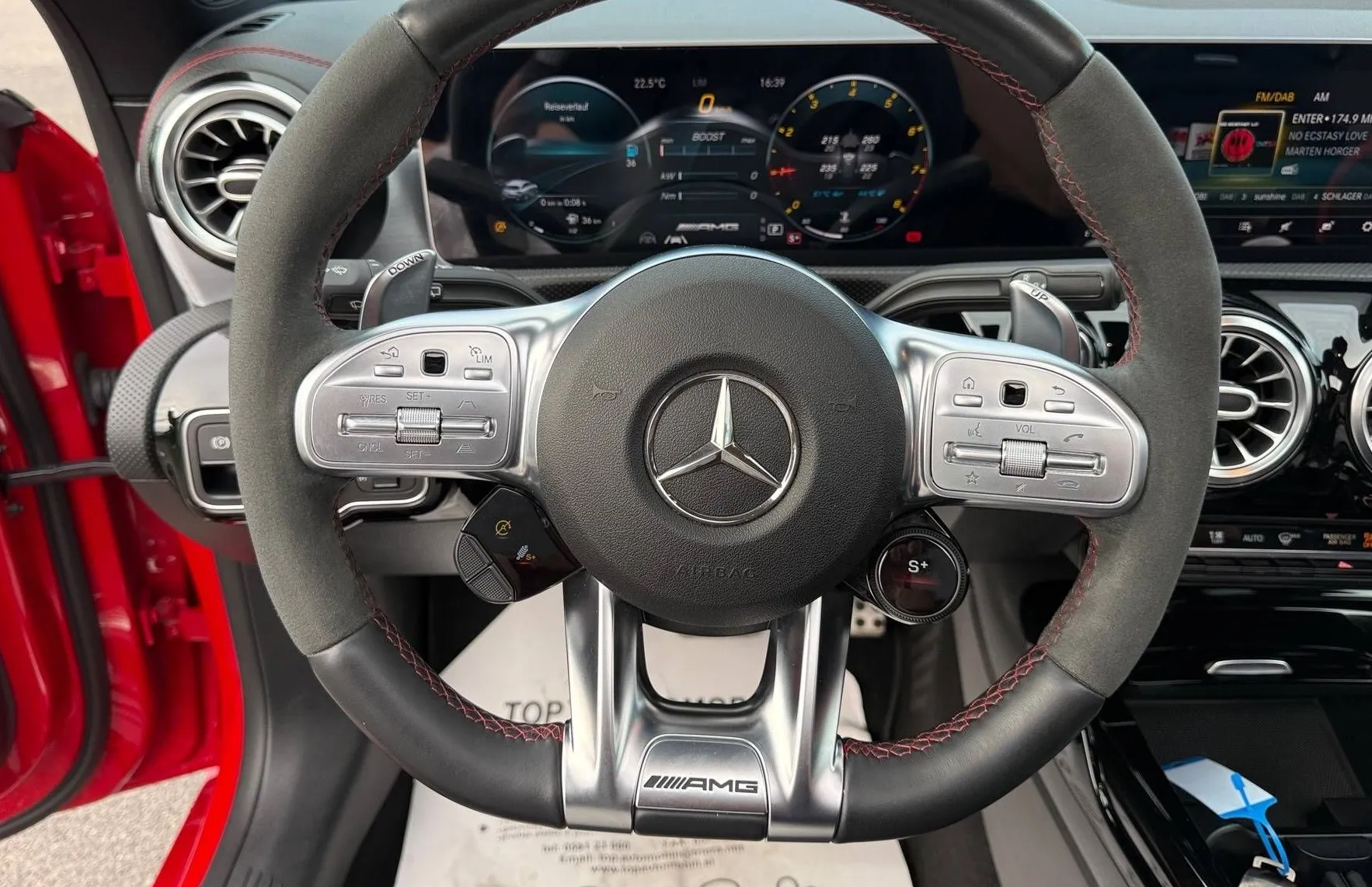 Zunanja slika - Mercedes-Benz CLA-Razred - CLA Shooting Brake AMG CLA 35 4MATIC FUL LED ACC NAVI KAMERA PANO - 16