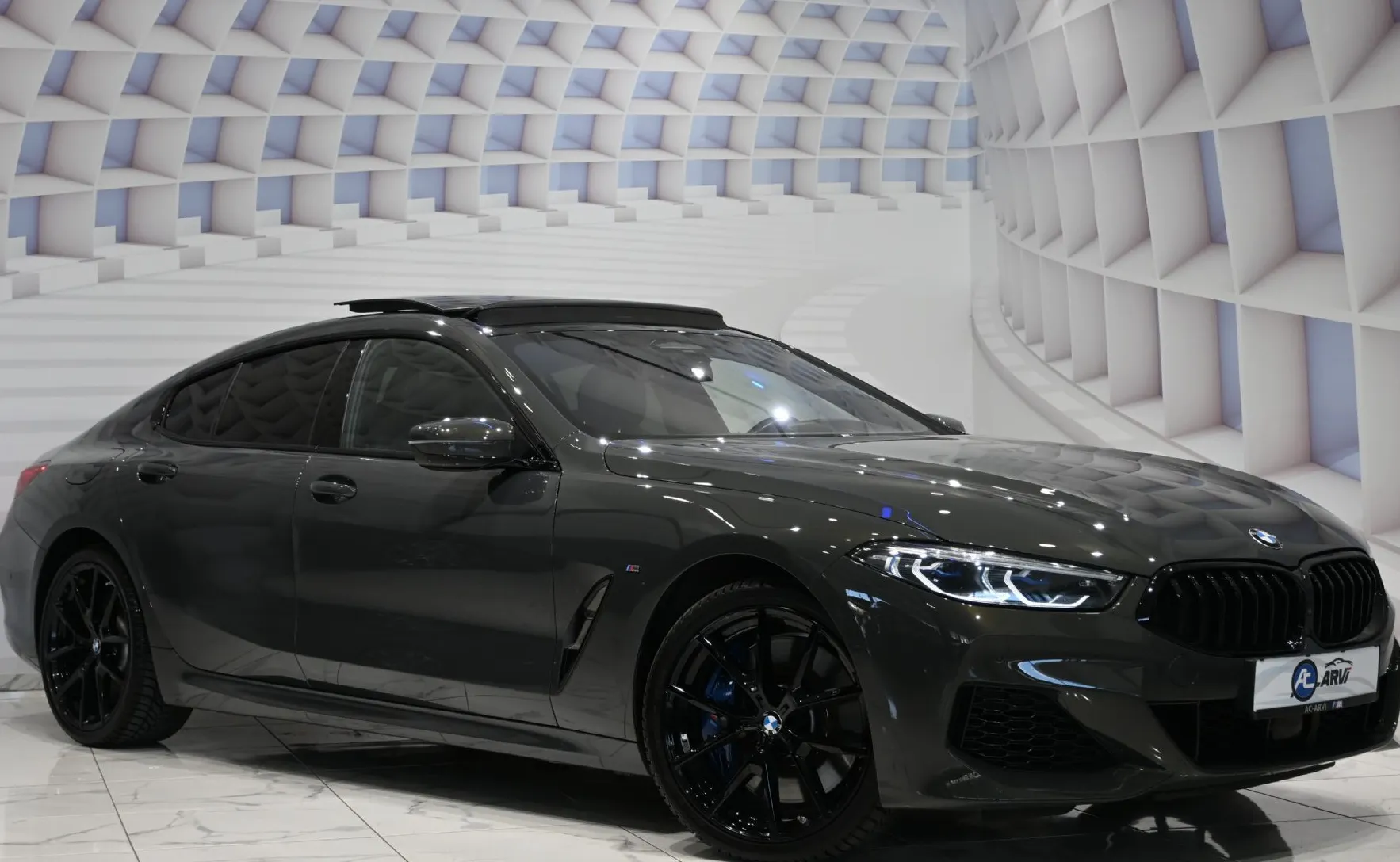 Zunanja slika - BMW Serija 8 - Gran Coupe: M850i xDriveRADAR-PANO-KEY-KAM360-BOWERSl. - 7