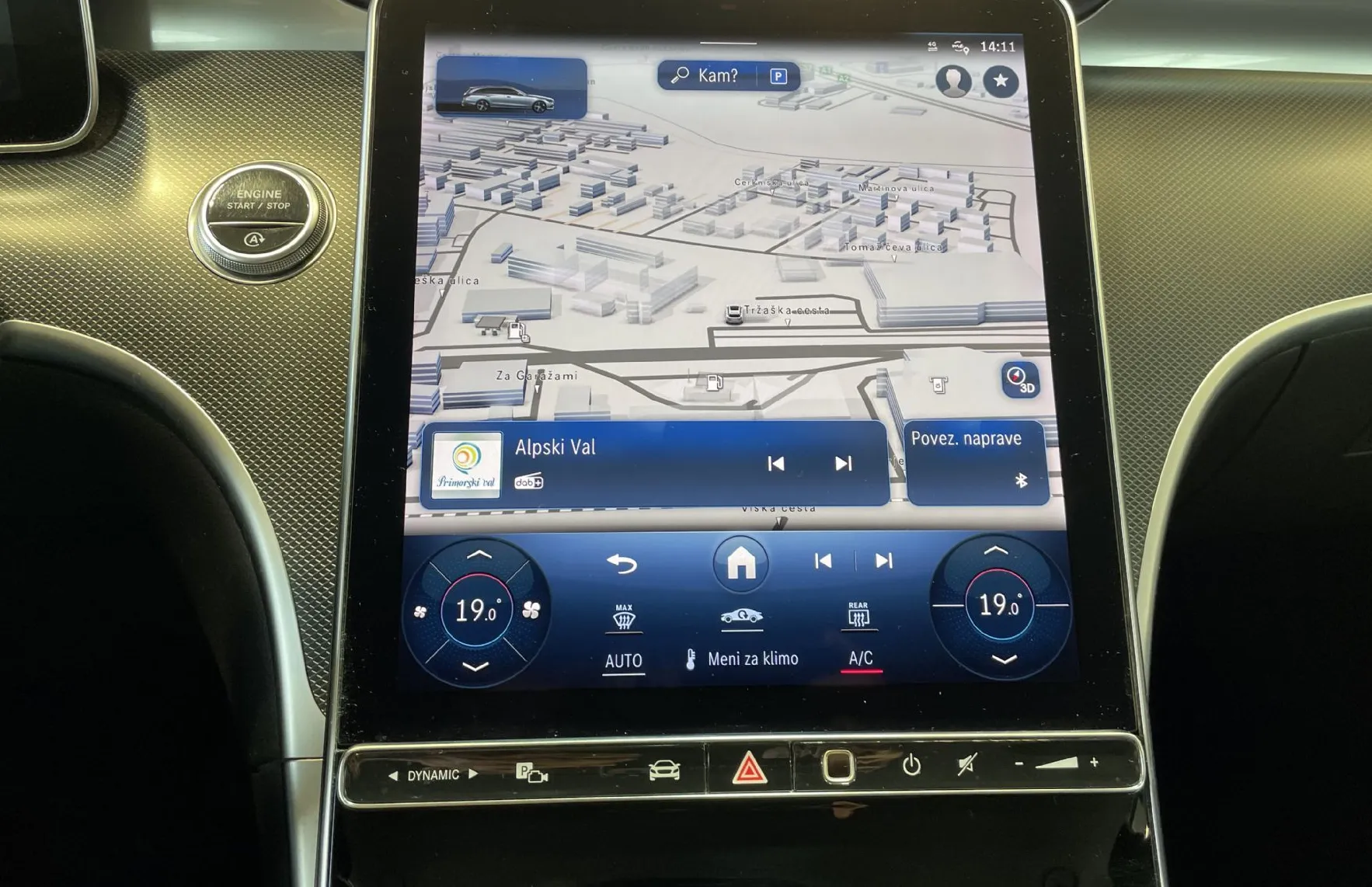 Zunanja slika - Mercedes-Benz C-Razred - VIRTUAL-NAVIGACIJA-RADAR-AMBIENT-KAMERA-LED-ALU - 12