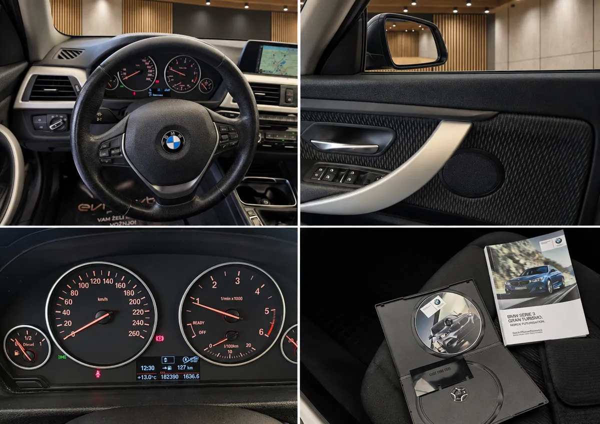 Notranja slika - BMW serija 3 Gran Turismo: - 318d Gran Turismo Brez pologa do 84 obrokov - 16
