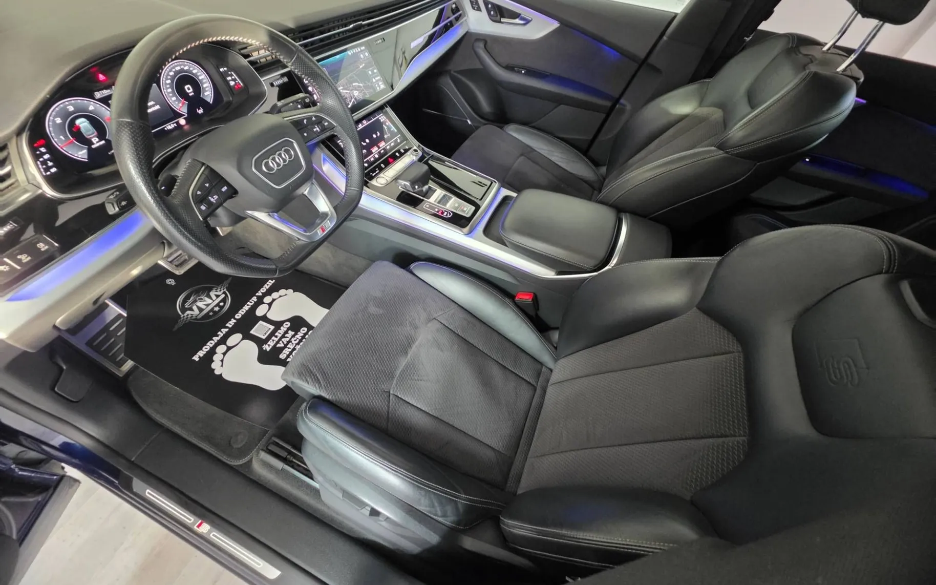 Notranja slika - Audi Q8 - quattro 50 TDI |S-LINE|MATRIX|PANO|ZRAK|KLJUKA|TOP - 7