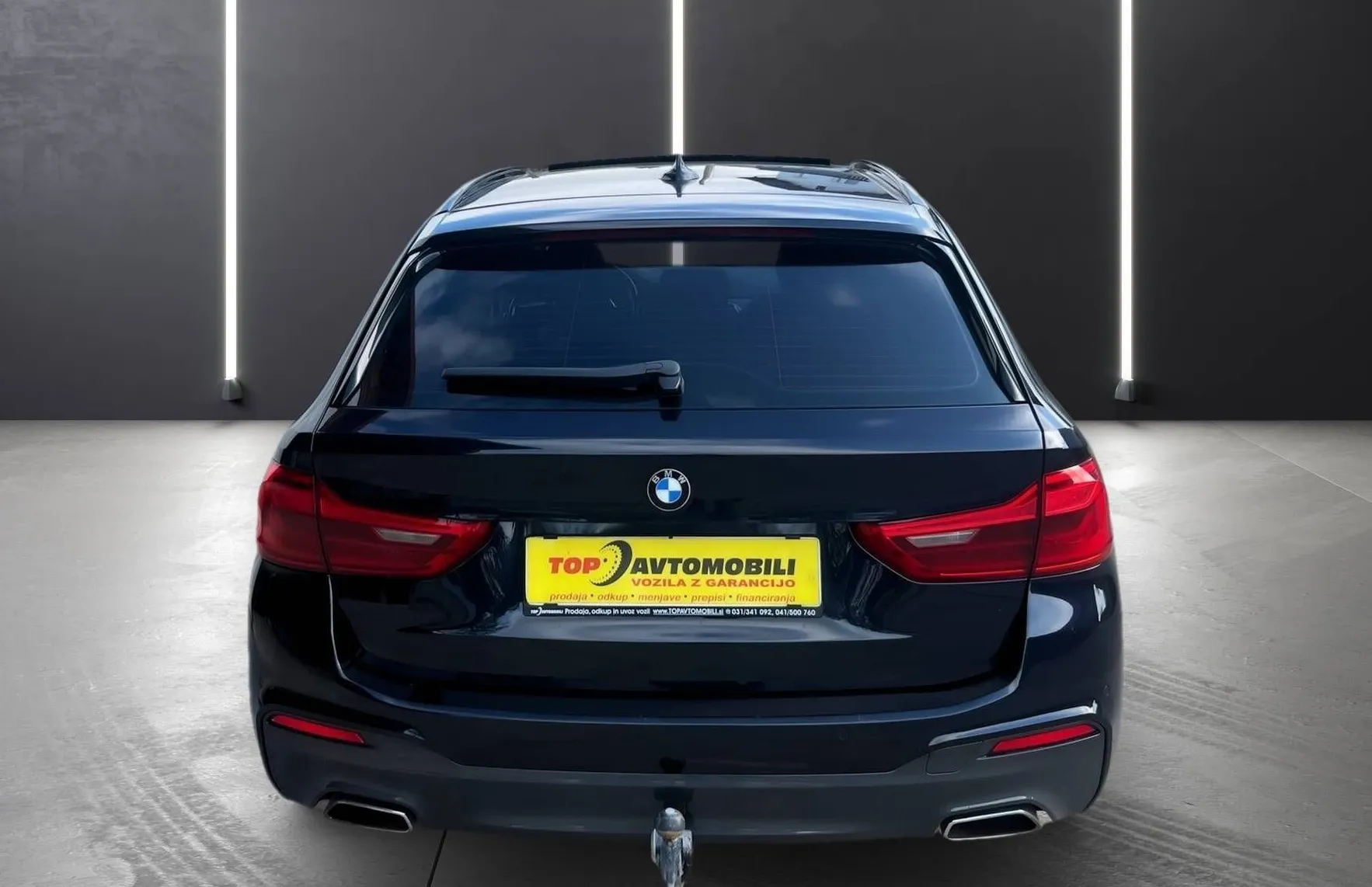 Zunanja slika - BMW Serija 5 - Touring: 520d M-PAKET FUL LED NAVI TEMP PANO PDC KLJUKA - 4