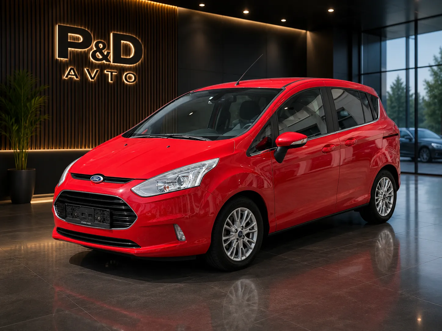 Zunanja slika - Ford B-MAX - 1,0 EcoBoost TITANIUM - 4