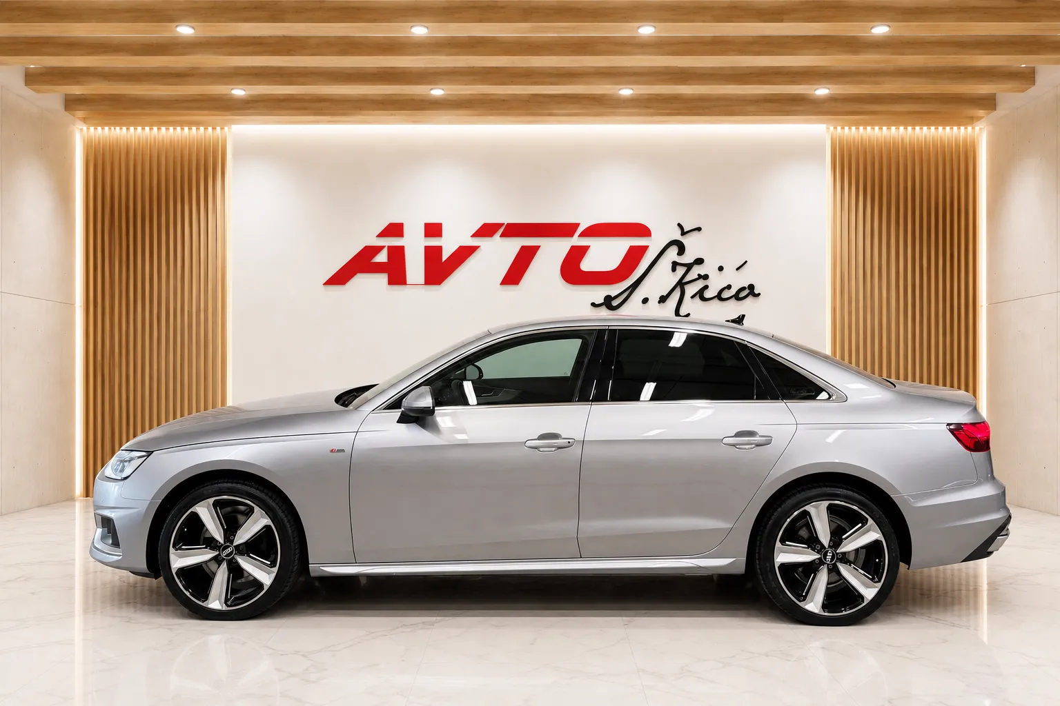 Zunanja slika - Audi A4 - 2.0 TDI-S LINE-MATRIX-LIMO-ACC-KAMERA-NAVI-F1-AVT. - 5