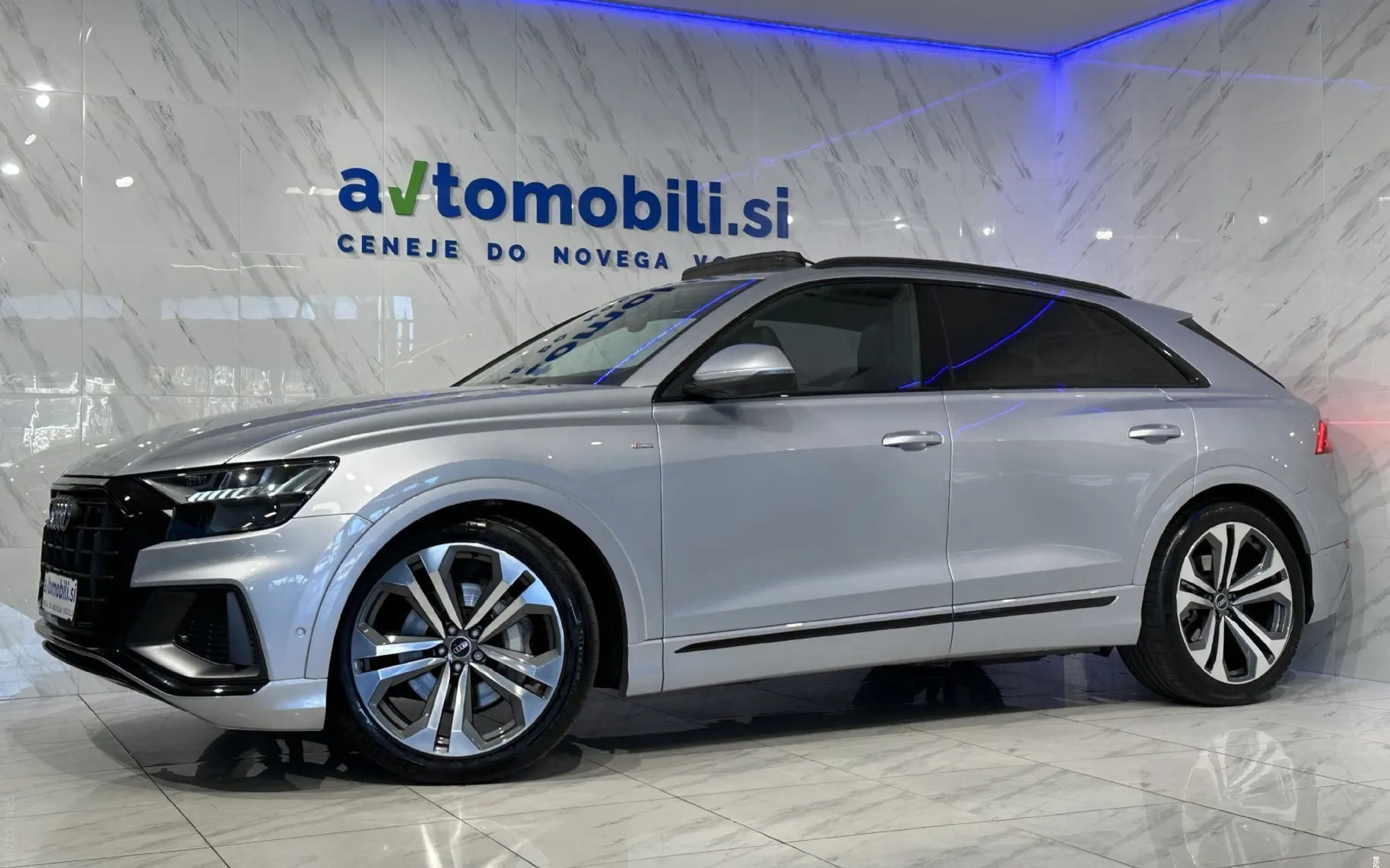 Zunanja slika - Audi Q8 - 50TDI|Q|S-Line|Pano|SoftC|Zračno|ACC|Hlaj|360K| - 2