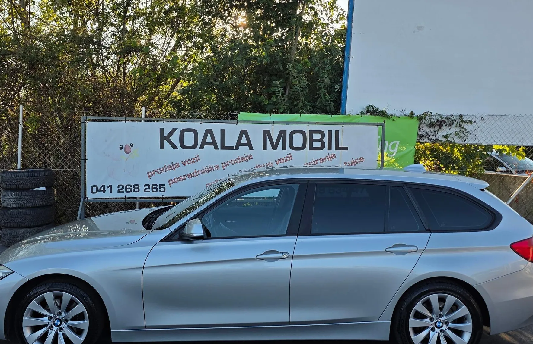 Zunanja slika - BMW Serija 3 - Touring: 318D TOURING BI-XENON-AVTOMATIK-NAVI-ALU - 7