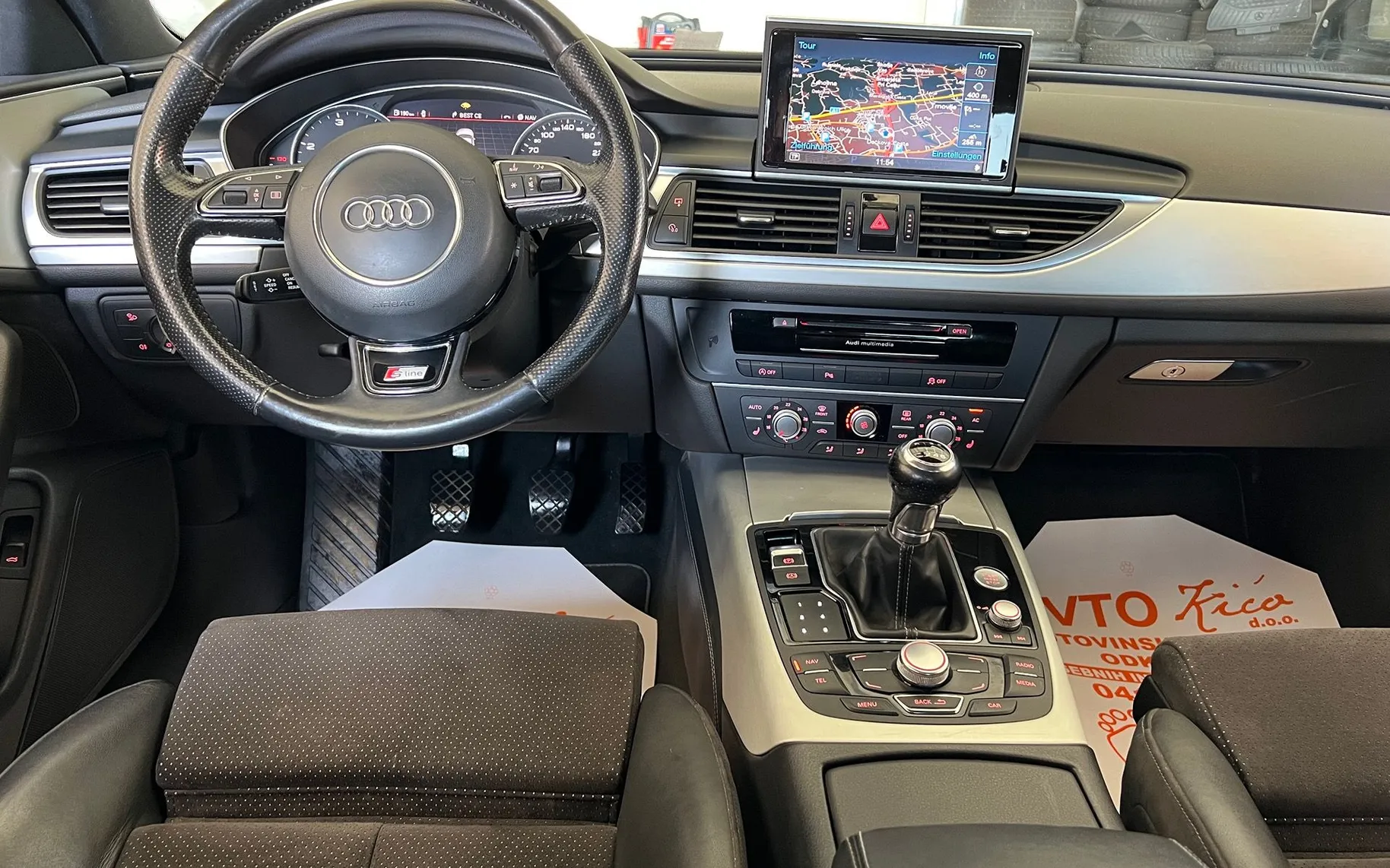 Notranja slika - Audi A6 Avant - 2.0 TDI-S-LINE-BI-XENON-LED-NAVI-TEMPOMAT-SERVI KN - 10