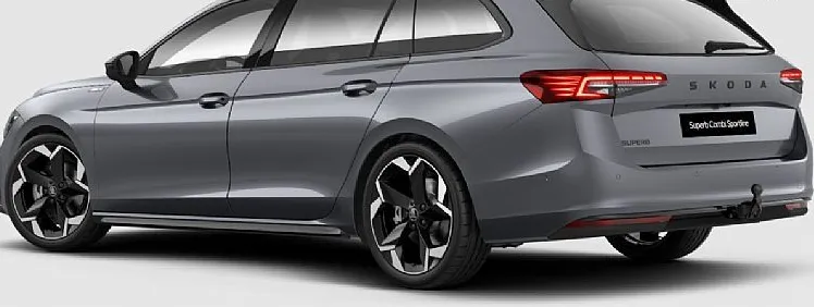 Zunanja slika - Škoda Superb - 2.0 TDI Sportline Combi DSG 110 kW - 3