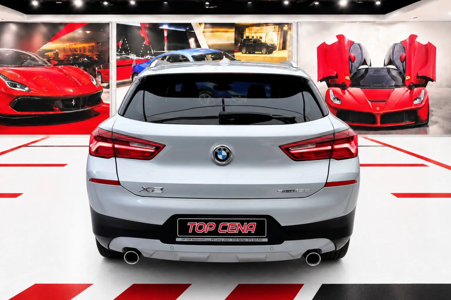 Zunanja slika - BMW serija X2: - sDrive20d FULL LED NAVI 2XPDC ALU ZATEMNJEN TOP .. - 4