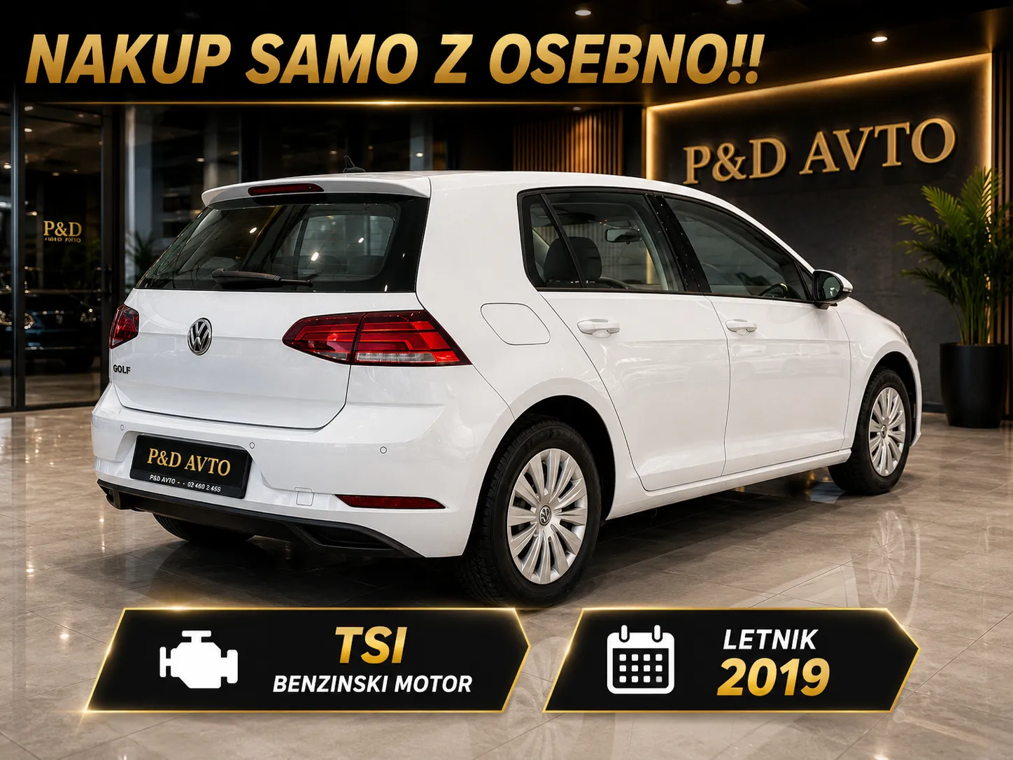 Zunanja slika - Volkswagen Golf - VII 1.0 TSI Trendline BlueMotion Tech - 5