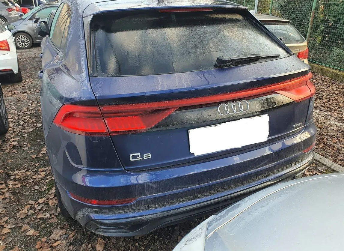 Zunanja slika - Audi Q8 - 50 TDI Q 3×S LINE HD MATRIX VIRTUAL RADAR KAMERA - 5