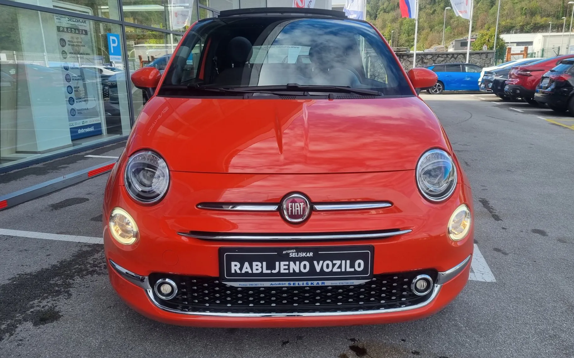 Zunanja slika - Fiat 500C - 500 1.0 MHEV Dolcevita  - SAMO 4.992km - CABRIO - 3