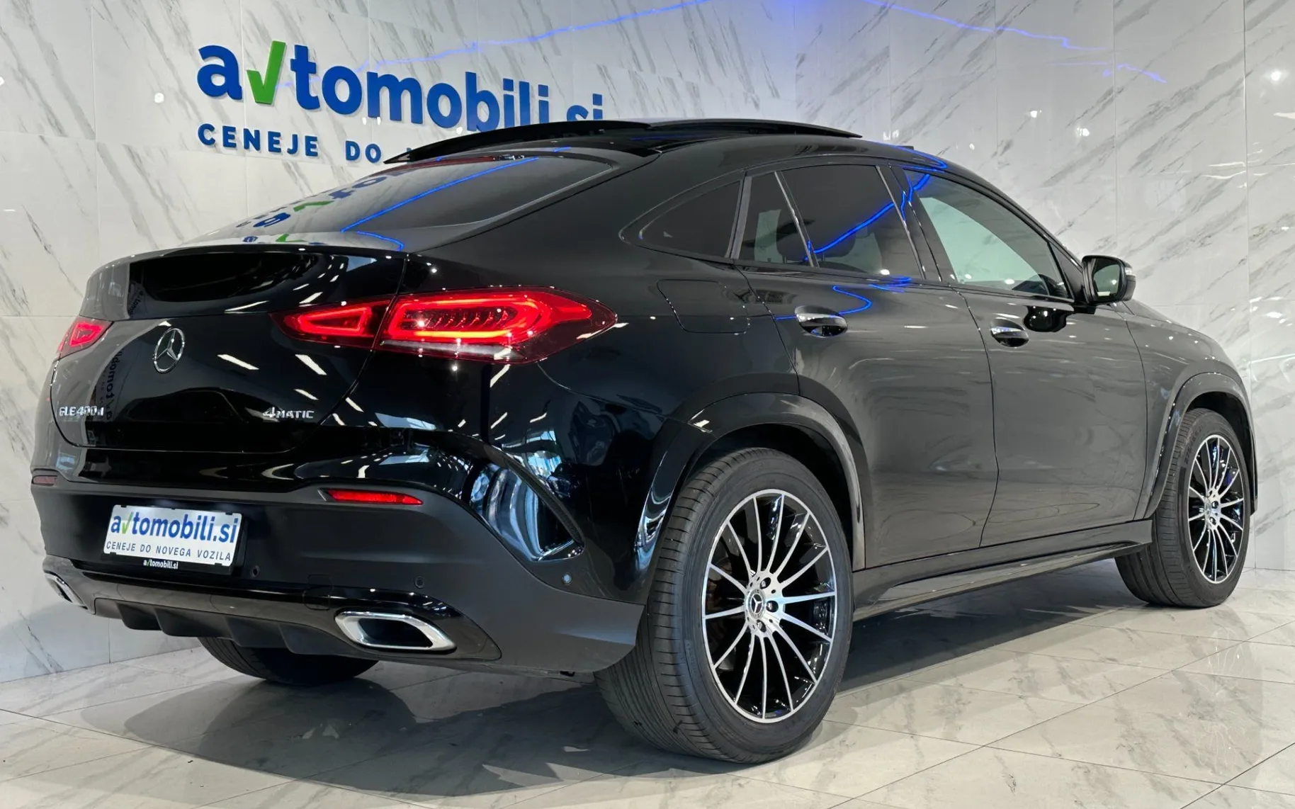 Zunanja slika - Mercedes-Benz GLE coupe - 400d|4Matic|AMG|Pano|Zračno|ACC|Hlajenje|360K|... - 4