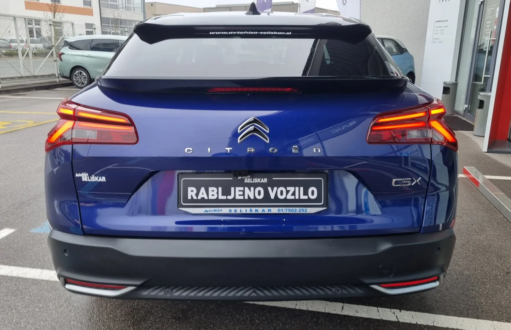 Zunanja slika - Citroën C5 X - Shine 1.2L AVTOMATIK-KAMERA-DAB-NAVI-HEAD-UP - 7