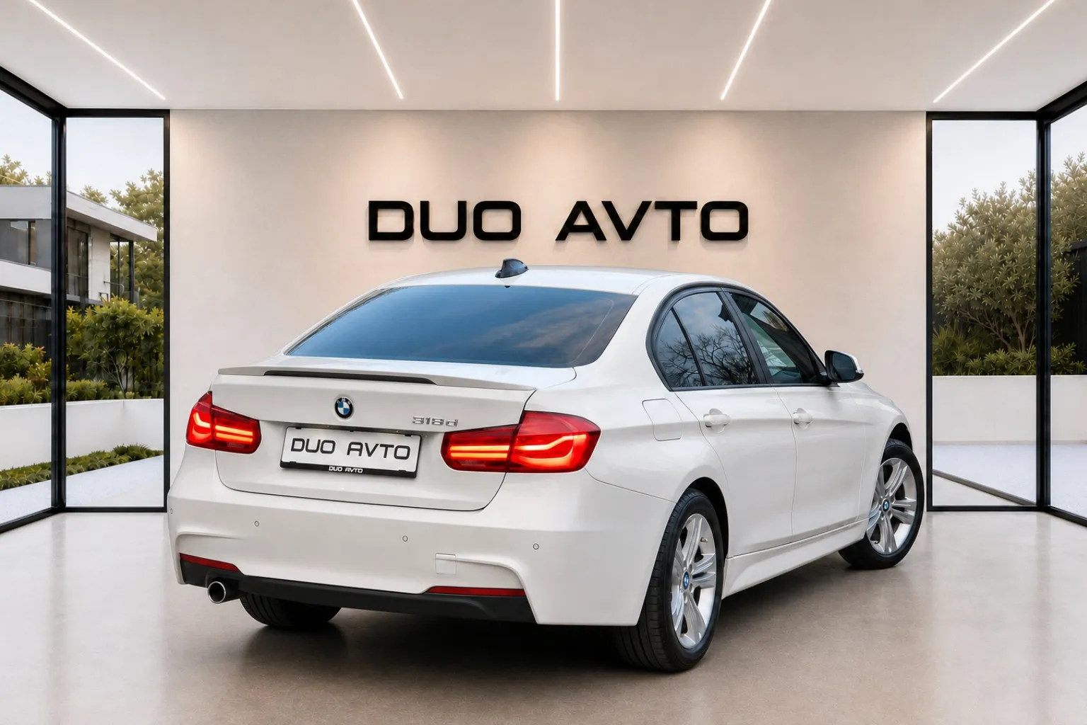 Notranja slika - BMW serija 3: - 318D-M SPORT-LED-FACELIFT-NA OBROKE TUJCI ZAČASNA - 10