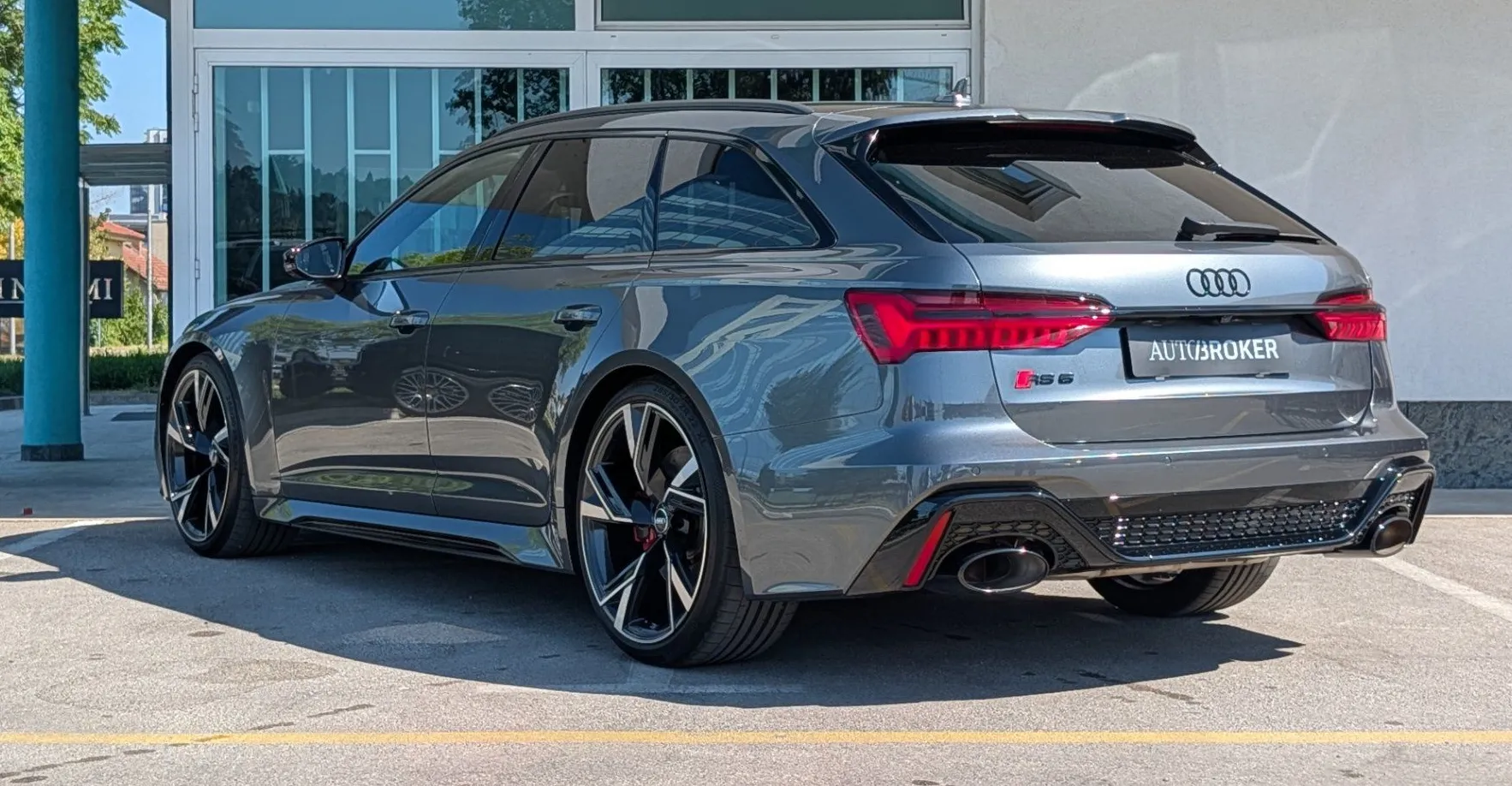 Zunanja slika - Audi RS6  - Avant TFSI Tiptronic HD Matrix 360 kamera ambient. osvet - 6