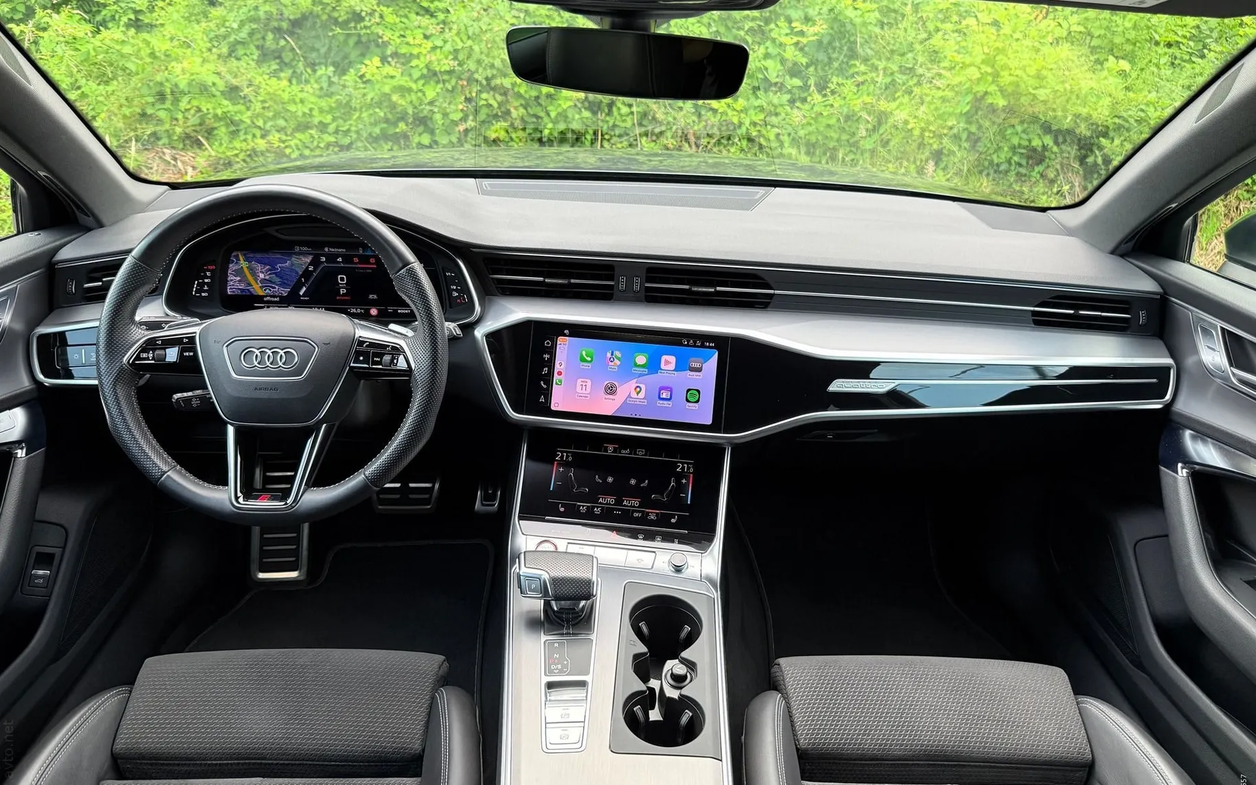 Notranja slika - Audi S6 - Q|HD-Matrix|ACC|Memory|Kljuka|Zračno|Ambient - 12