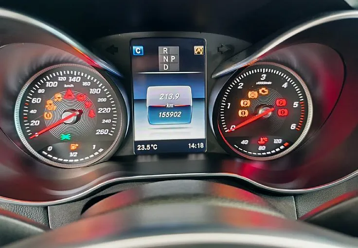 Zunanja slika - Mercedes-Benz C-Razred - C 220d FULL AMG-USNJE-KAMERA-TEMP-NAVI-LED-VIDEO - 9