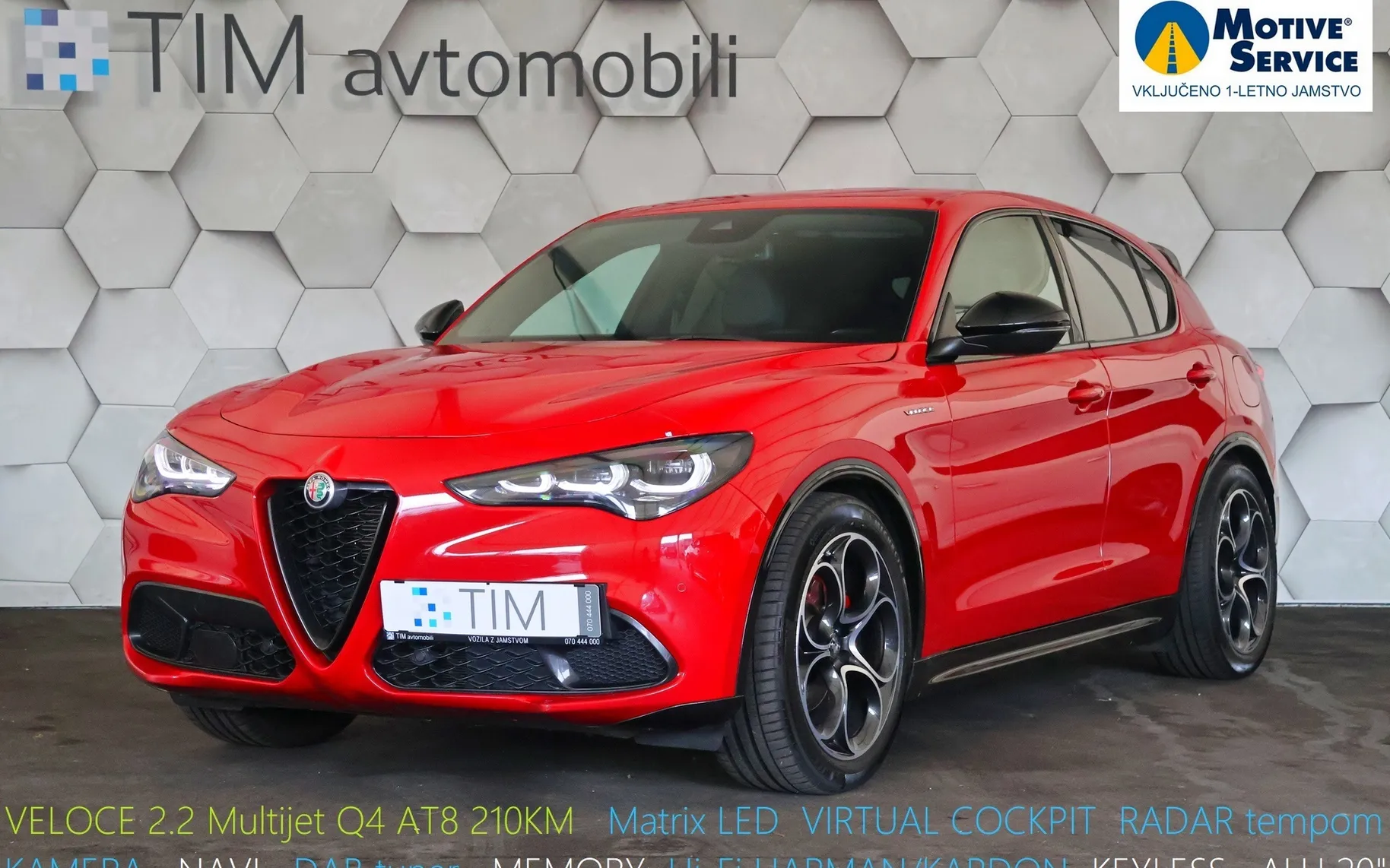 Zunanja slika - Alfa Romeo Stelvio - Veloce 2.2 Multijet 210 Q4 - 1
