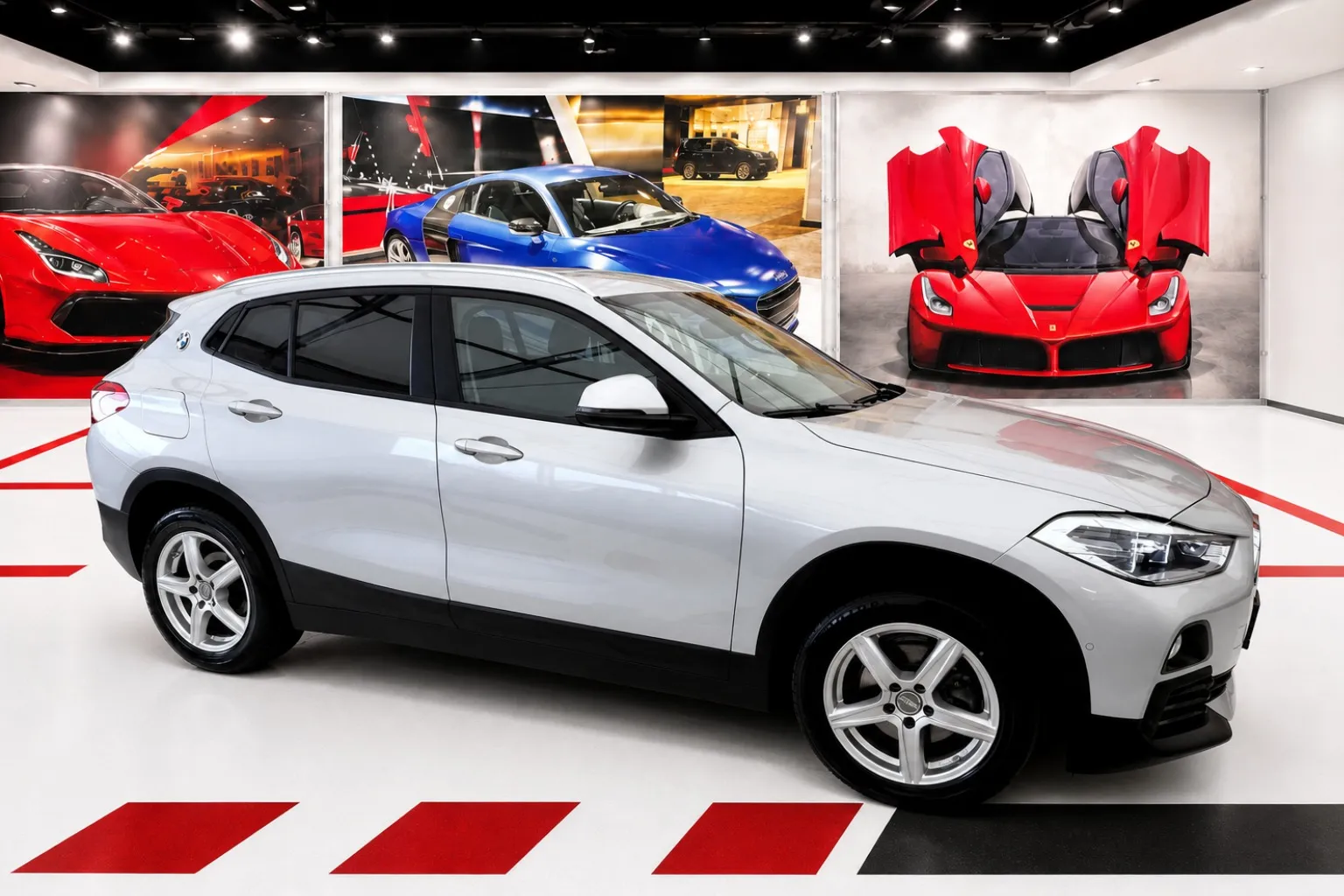 Zunanja slika - BMW serija X2: - sDrive20d FULL LED NAVI 2XPDC ALU ZATEMNJEN TOP .. - 3