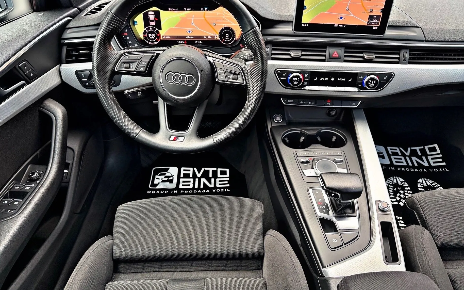 Notranja slika - Audi A4 Avant - 2.0 TDI S TRONIC-140KW-S LINE-VIRTUAL-NAVI-EL.KL.. - 24