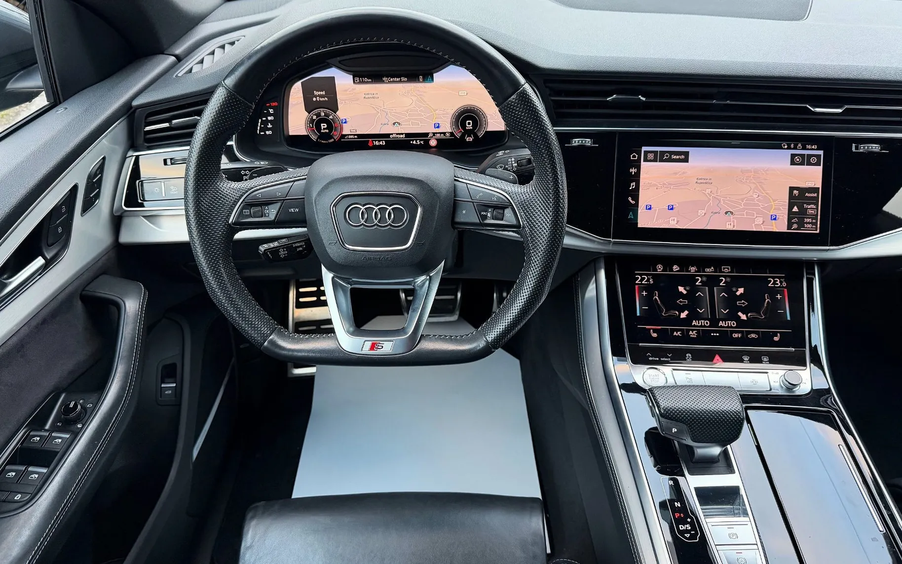 Zunanja slika - Audi Q8 - 50 TDI Quattro 3xS-LiNE HD MATRIX ACC 360KAM ALU22 - 16