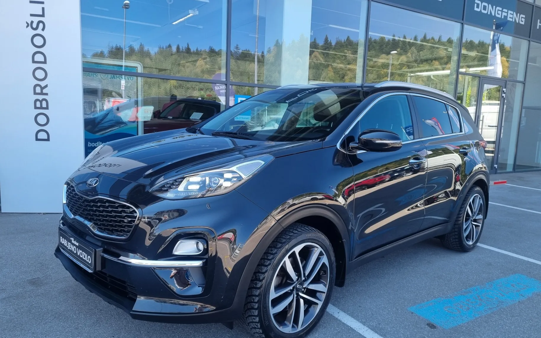 Zunanja slika - KIA Sportage - 2WD 1.6 TD - SLOVENSKI + 1. LASTNIK + ZGODOVINA - 22